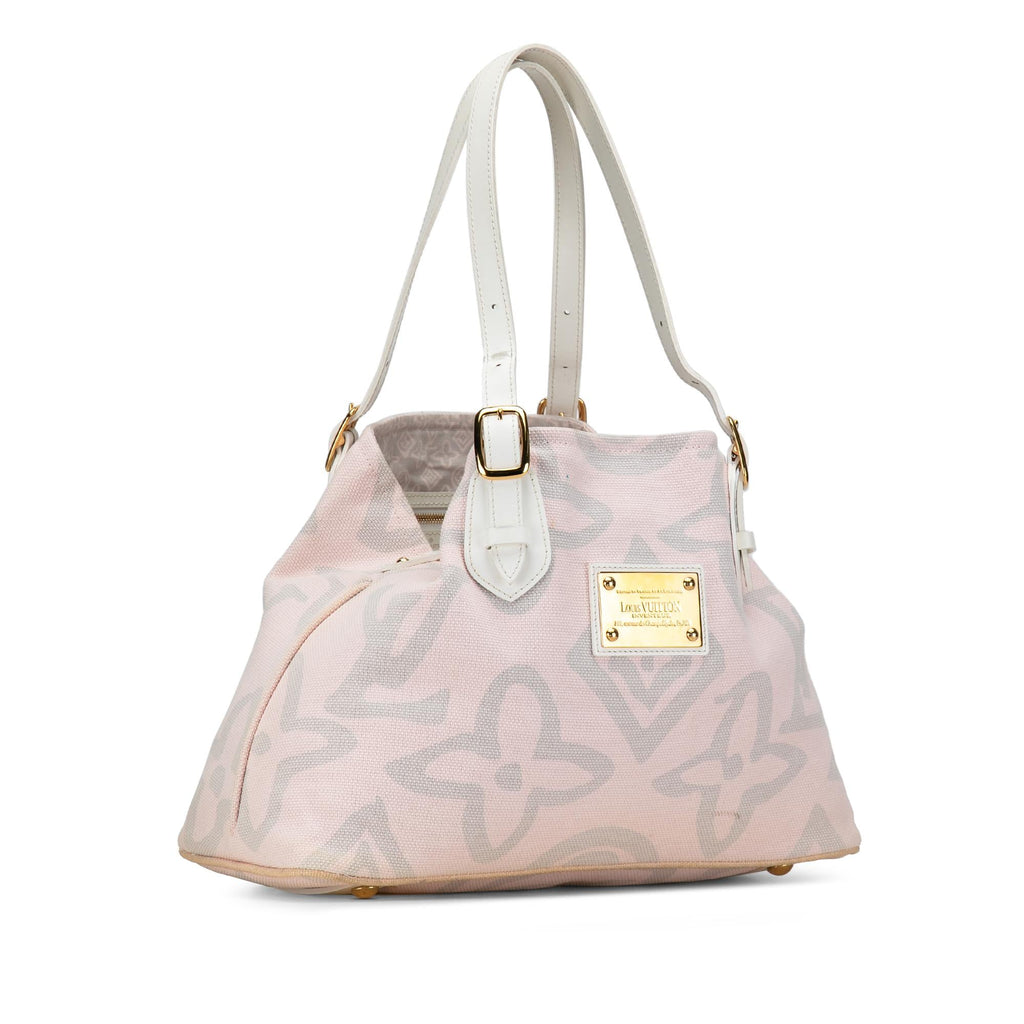 Louis Vuitton Monogram Tahitienne Cabas PM (SHG-aGCLyB)
