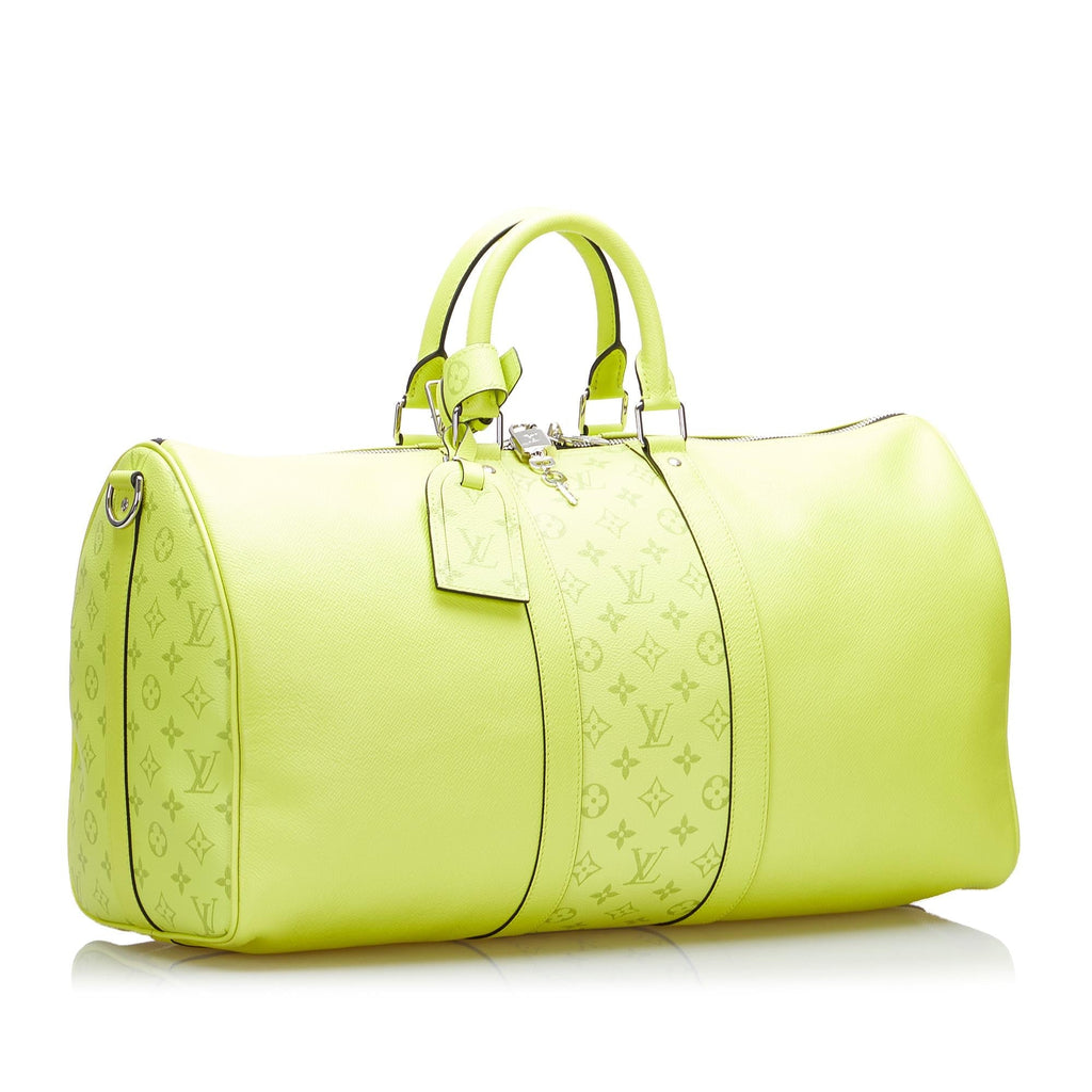 Louis Vuitton Monogram Taiga Keepall Bandouliere 50 (SHG-nJzo9p)