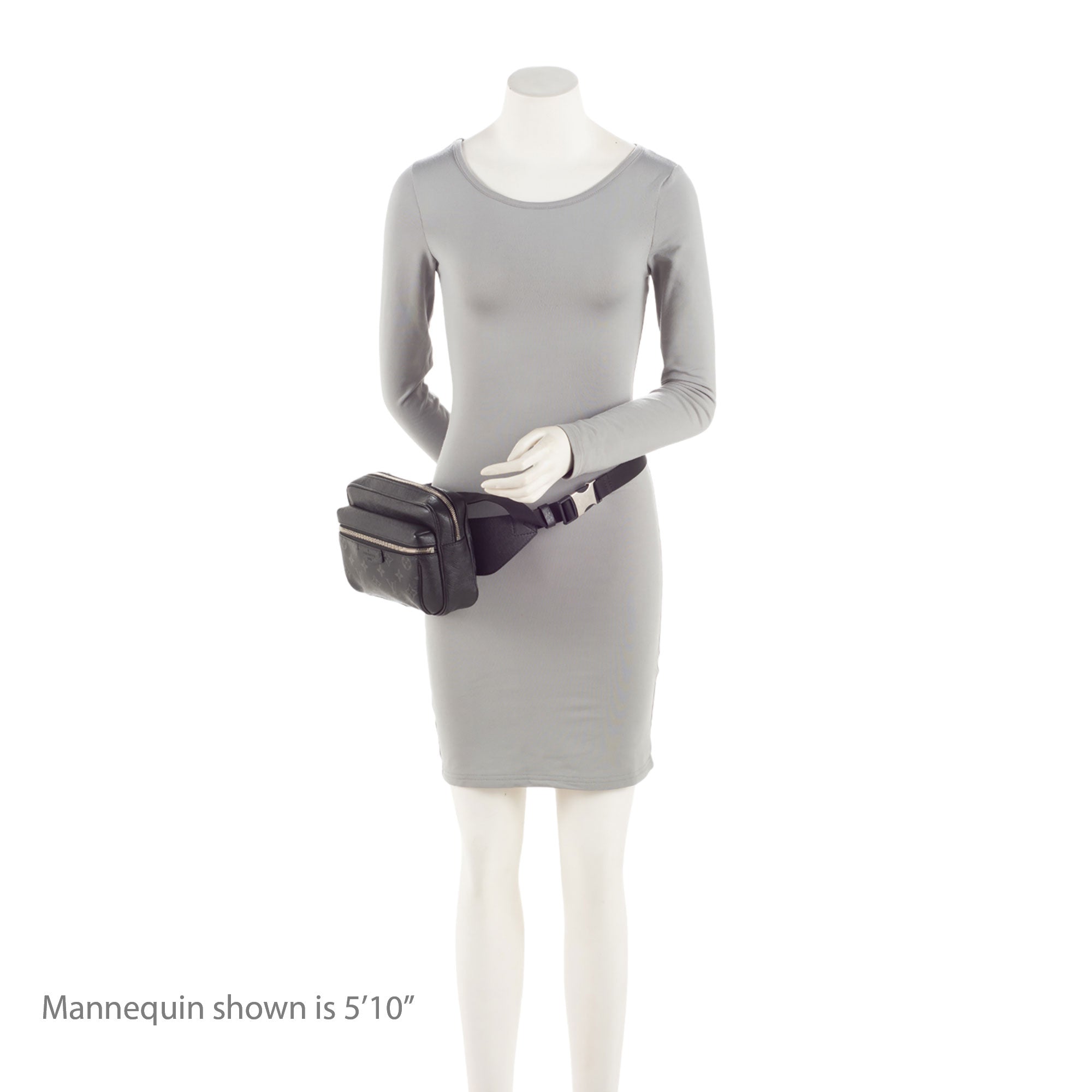 Louis Vuitton Monogram Taiga Outdoor Belt Bag (SHF-aood3t)