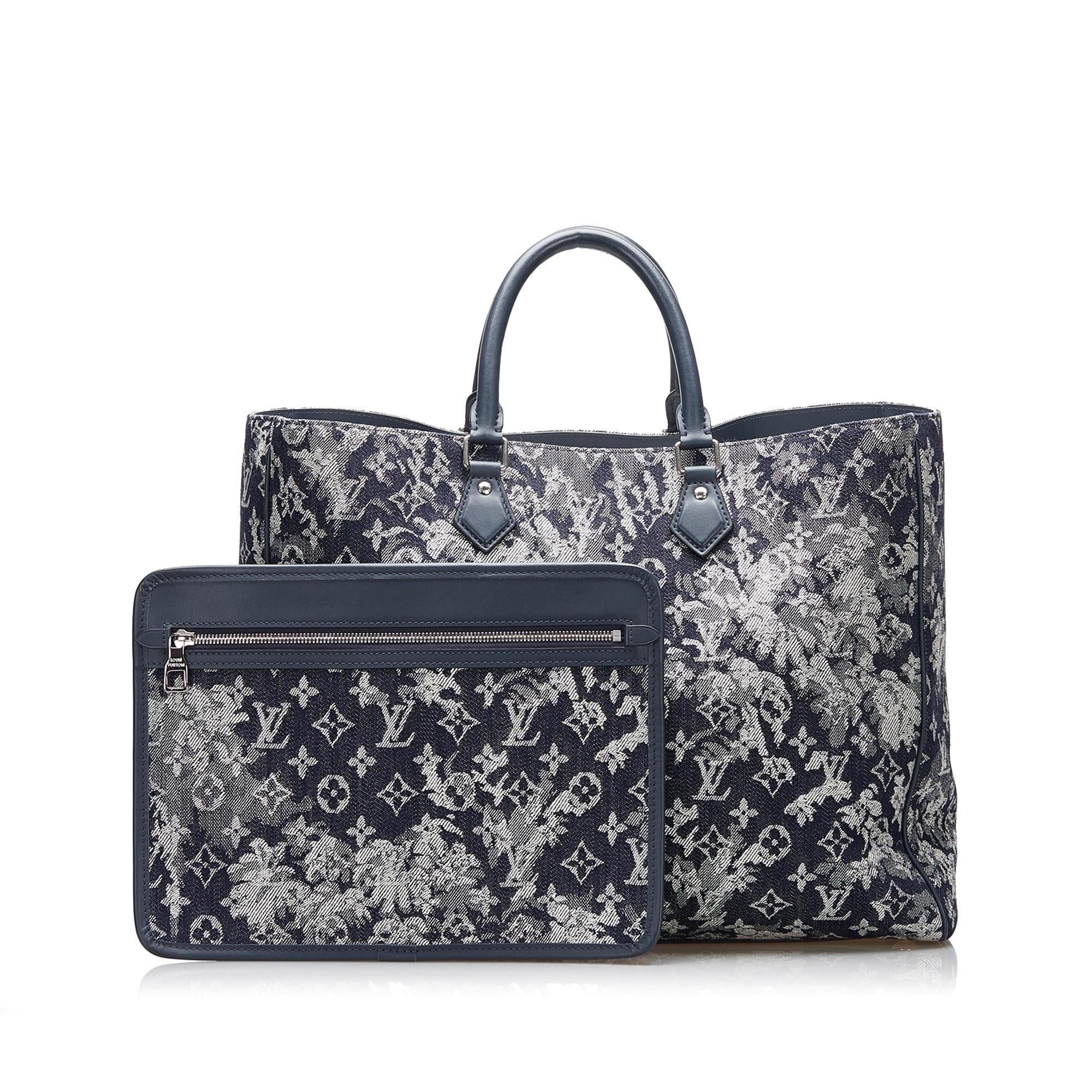 Louis Vuitton Monogram Tapestry Grand Sac (SHG-ggcKej)