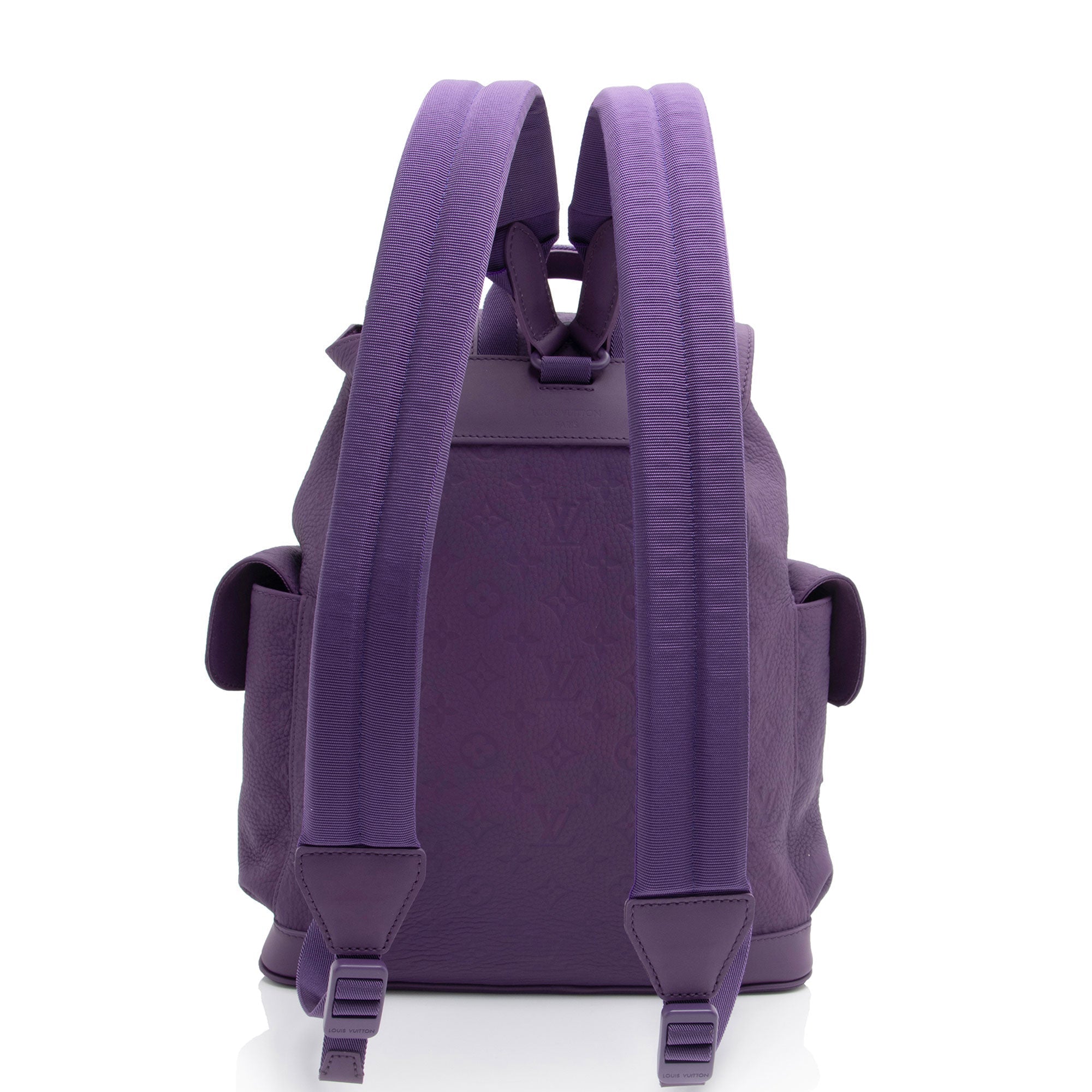 Louis Vuitton Monogram Taurillon Christopher PM Backpack - FINAL SALE (SHF-Ad8cFe)