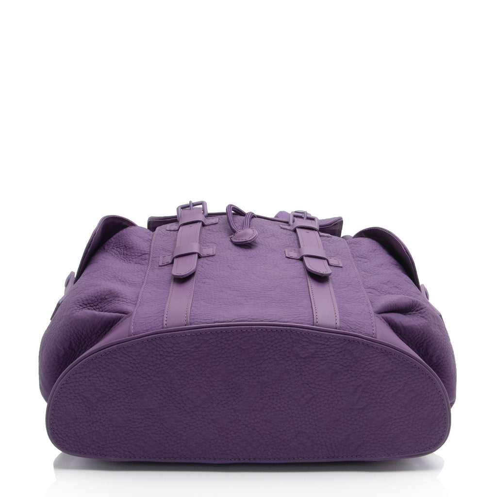 Louis Vuitton Monogram Taurillon Christopher PM Backpack - FINAL SALE (SHF-Ad8cFe)