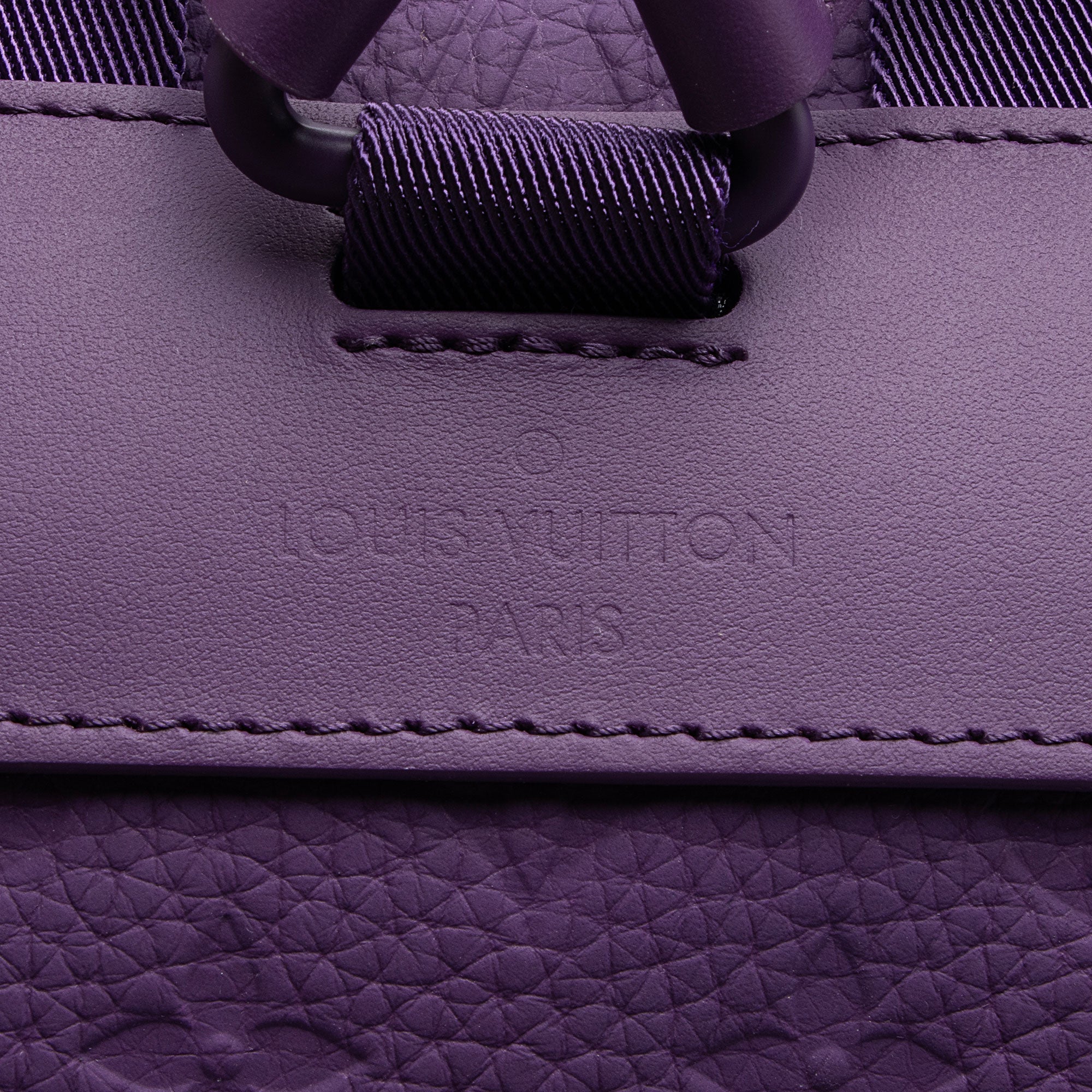 Louis Vuitton Monogram Taurillon Christopher PM Backpack - FINAL SALE (SHF-Ad8cFe)