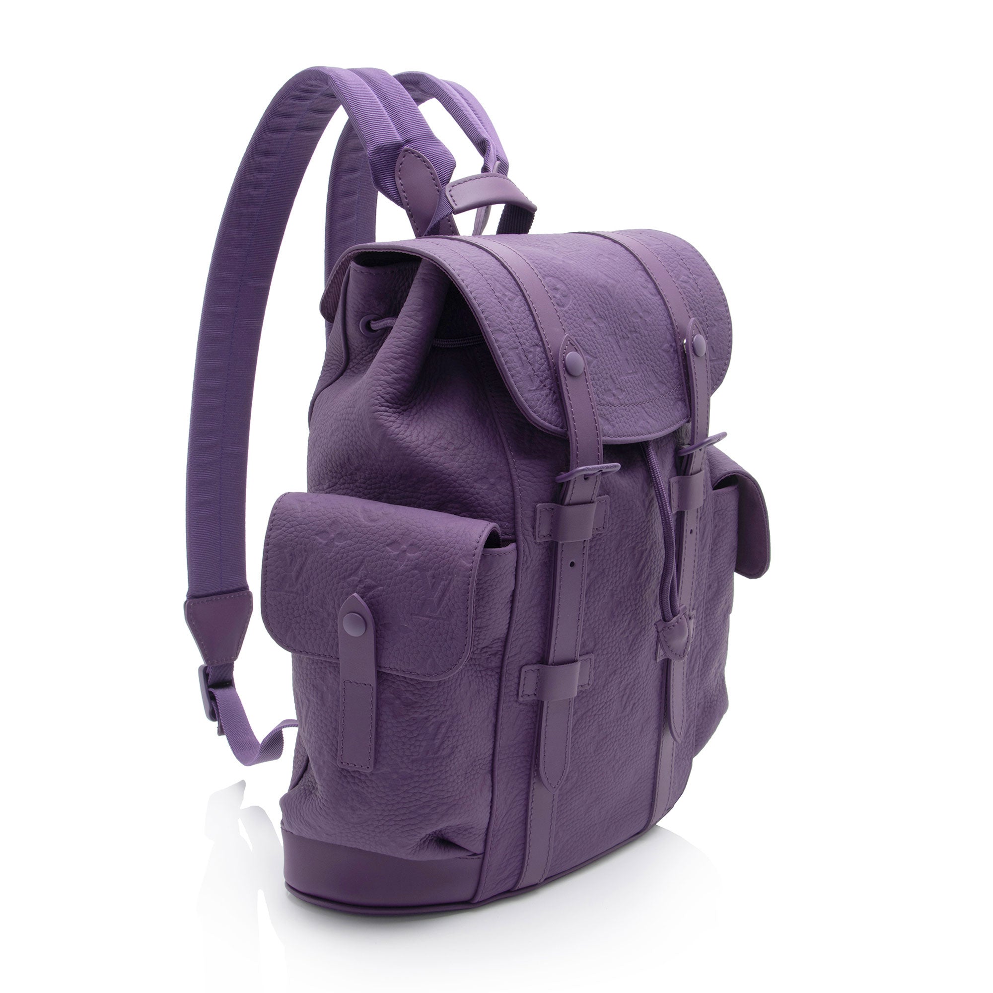 Louis Vuitton Monogram Taurillon Christopher PM Backpack - FINAL SALE (SHF-Ad8cFe)