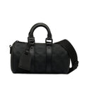 Louis Vuitton Monogram Taurillon Keepall Bandouliere 25 (SHG-ELloz4)