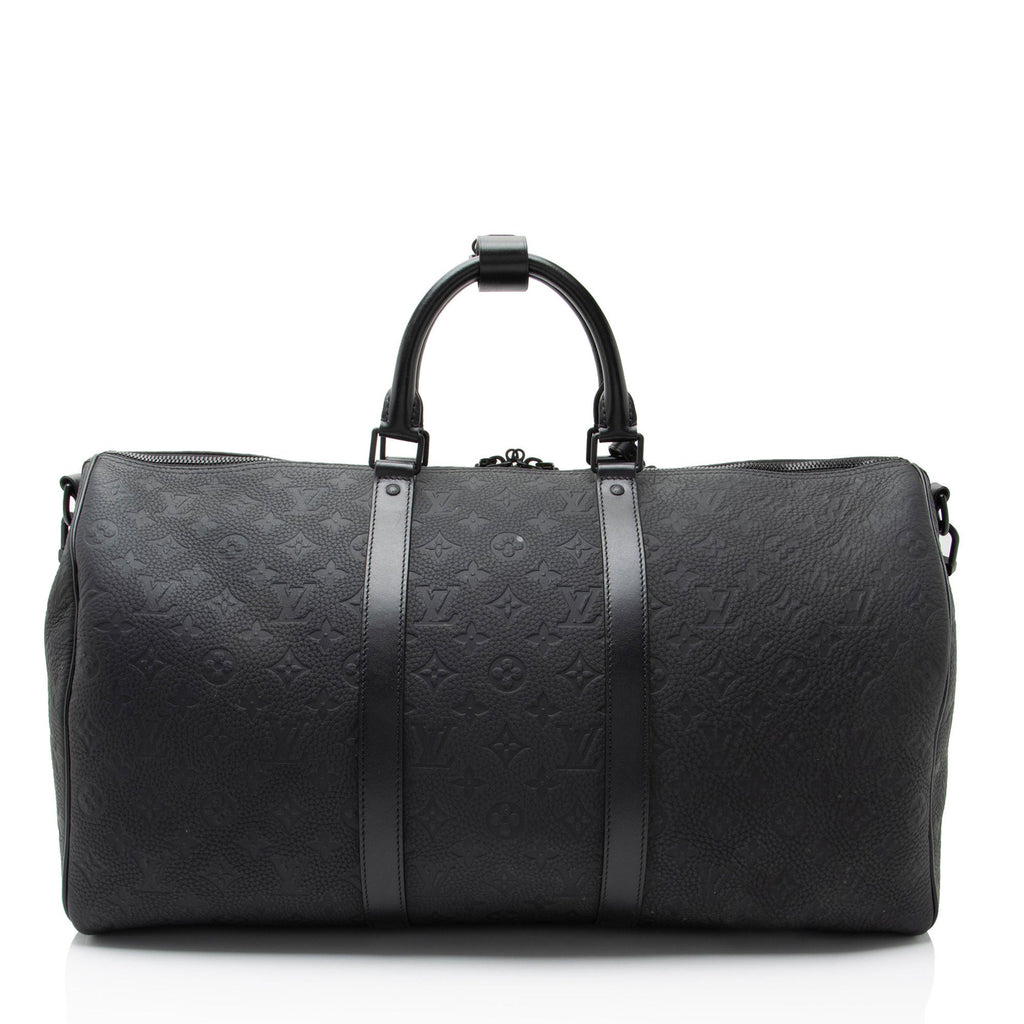 Louis Vuitton Monogram Taurillon Keepall Bandouliere 50 Duffle