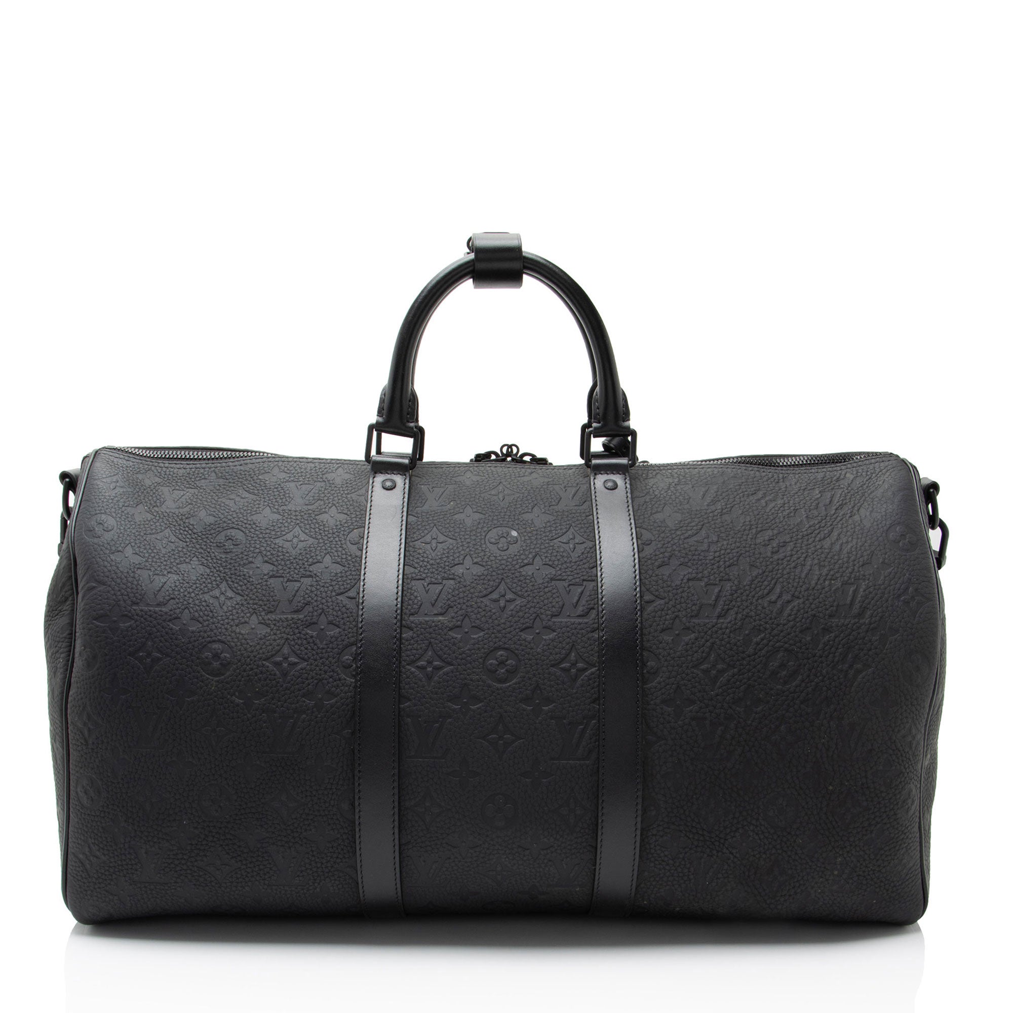 Louis Vuitton Monogram Taurillon Keepall Bandouliere 50 Duffle