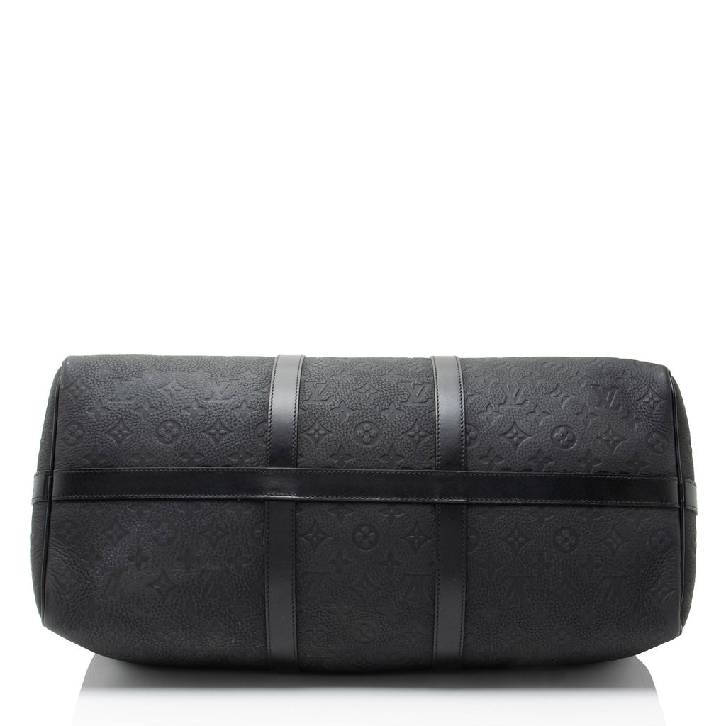 Louis Vuitton Monogram Taurillon Keepall Bandouliere 50 Duffle