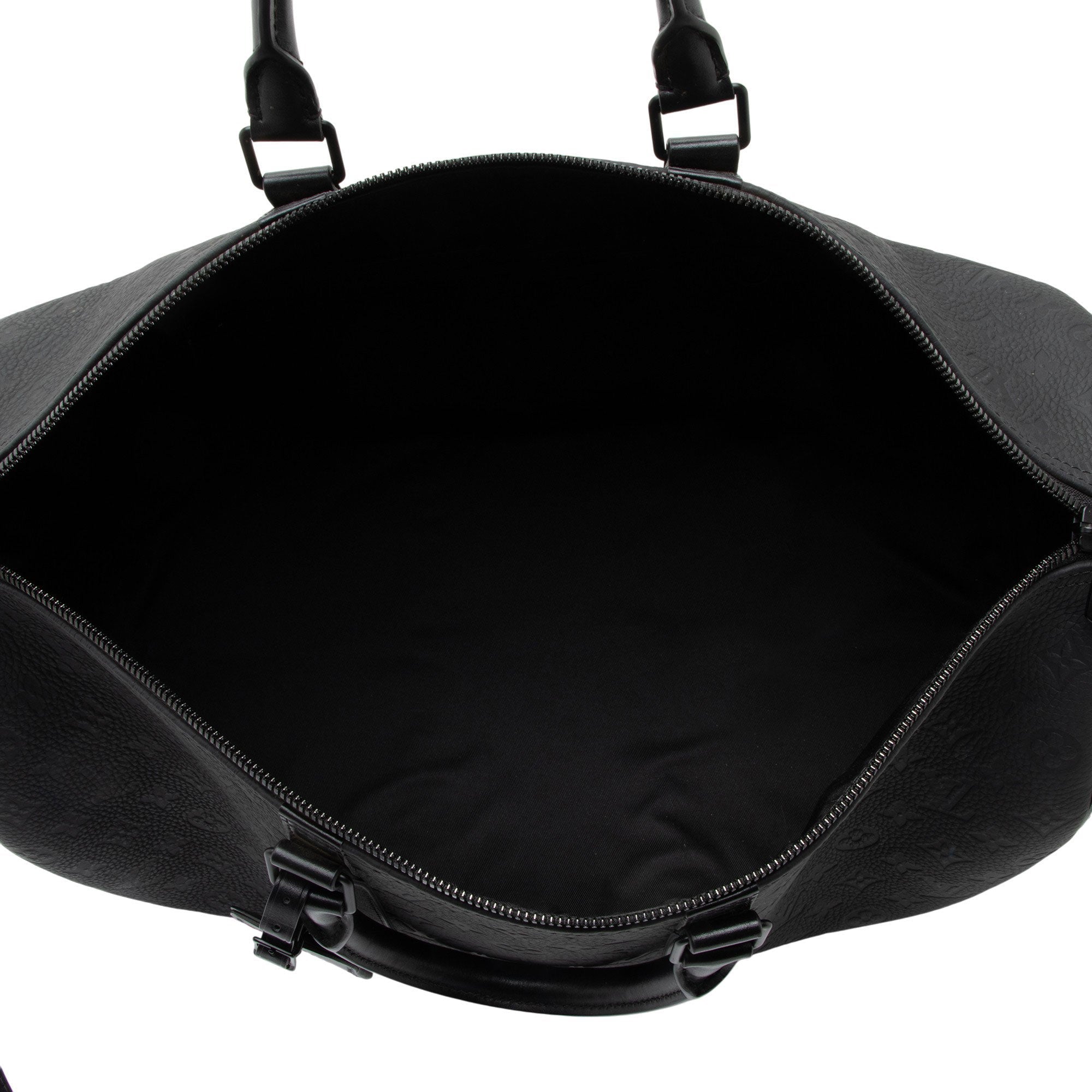Louis Vuitton Monogram Taurillon Keepall Bandouliere 50 Duffle