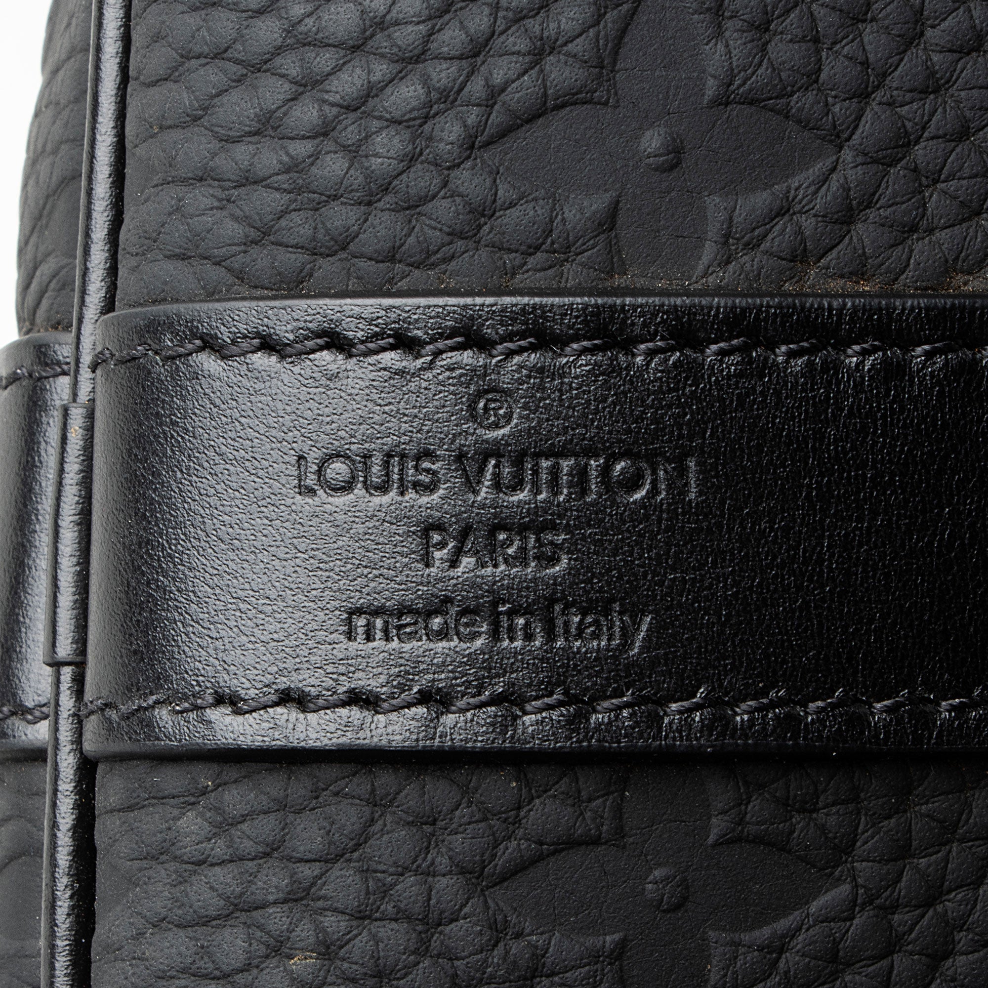 Louis Vuitton Monogram Taurillon Keepall Bandouliere 50 Duffle