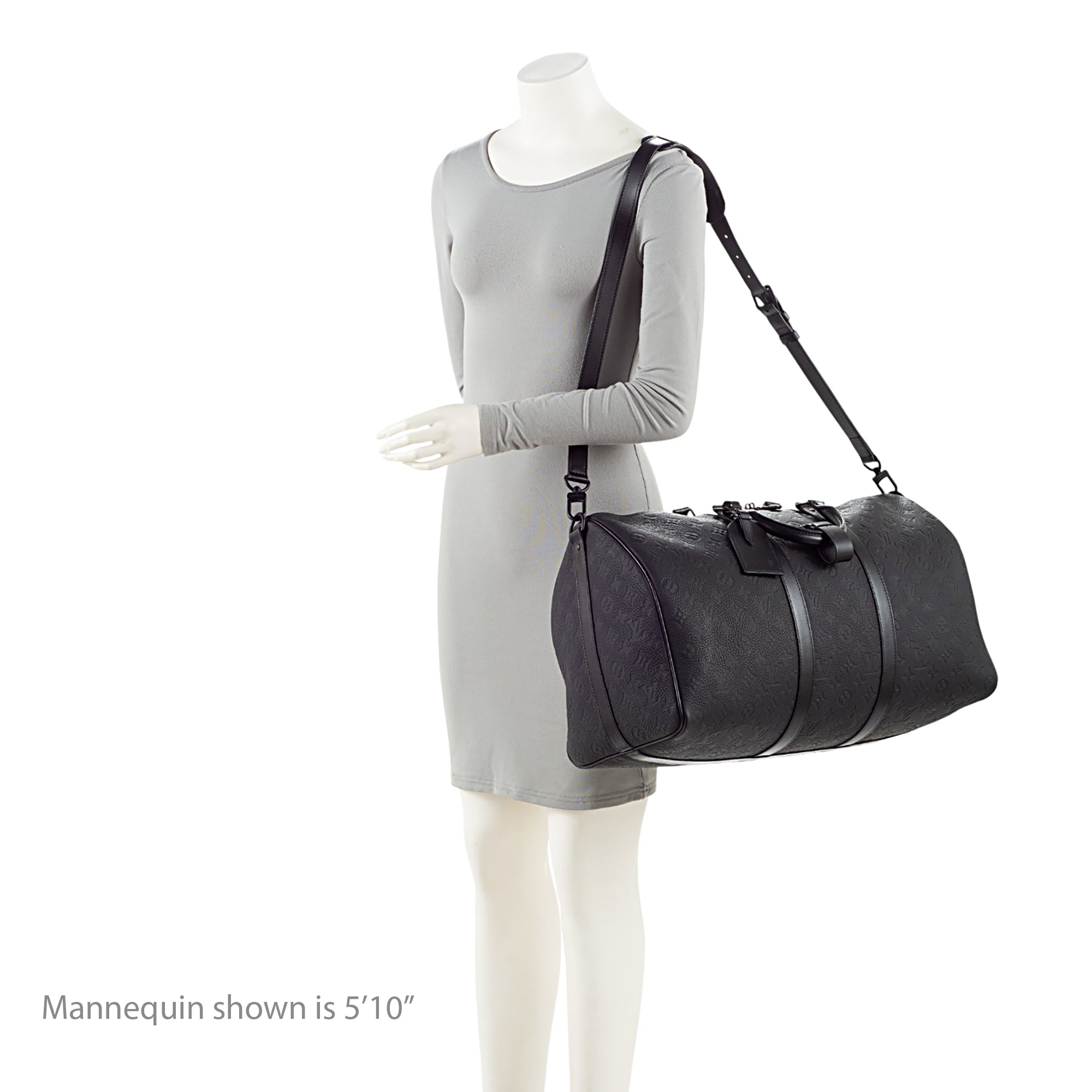 Louis Vuitton Monogram Taurillon Keepall Bandouliere 50 Duffle