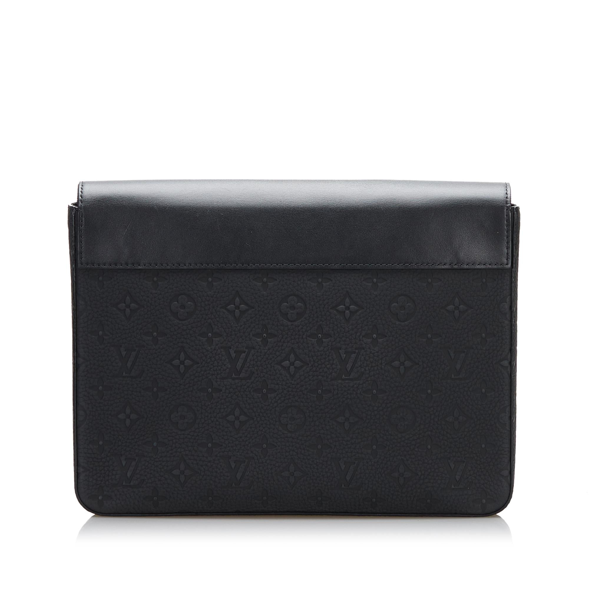 Louis Vuitton Monogram Taurillon Pochette Steamer