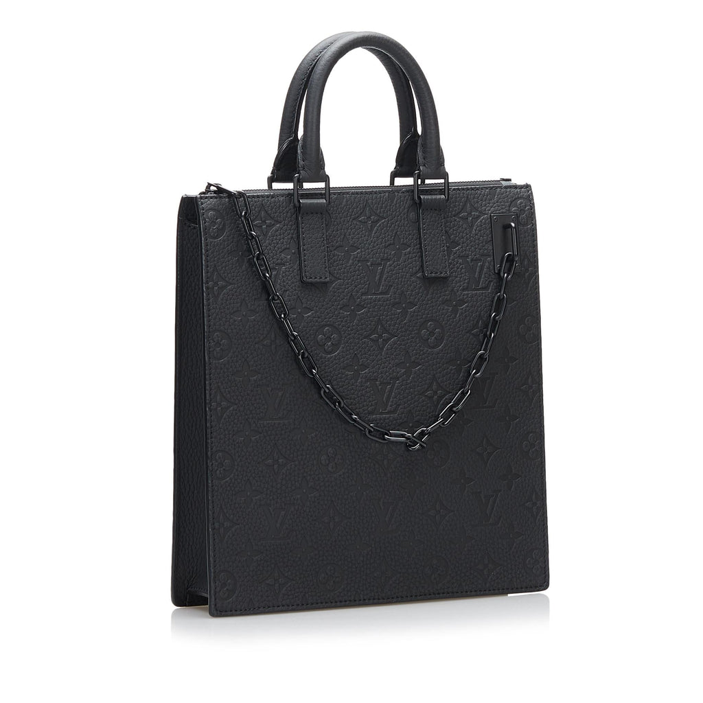 Louis Vuitton Monogram Taurillon Sac Plat (SHG-YouJrv)