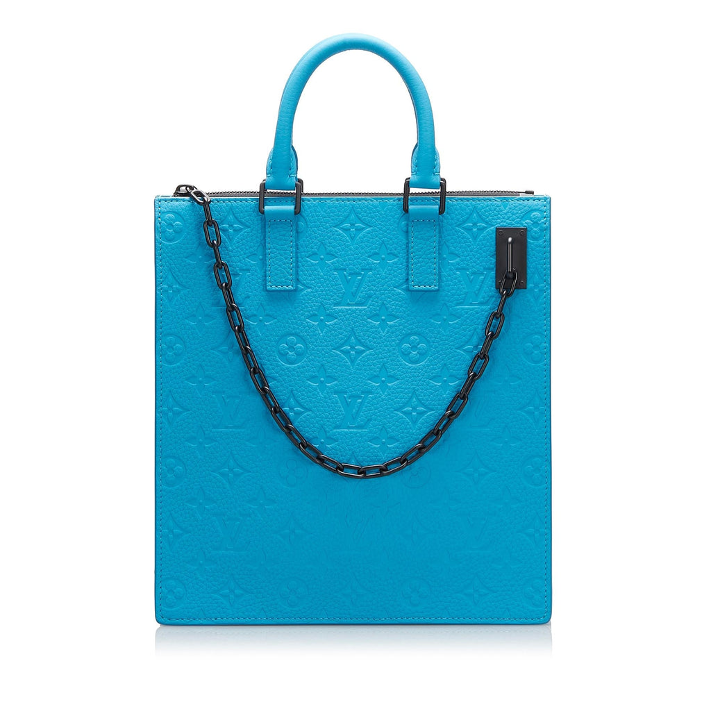 Louis Vuitton Monogram Taurillon Sac Plat (SHG-4v0Lhh)