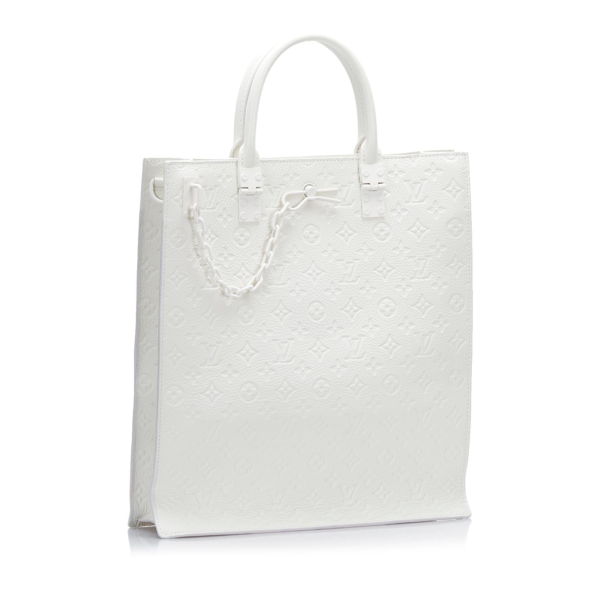 Louis Vuitton Monogram Taurillon Sac Plat