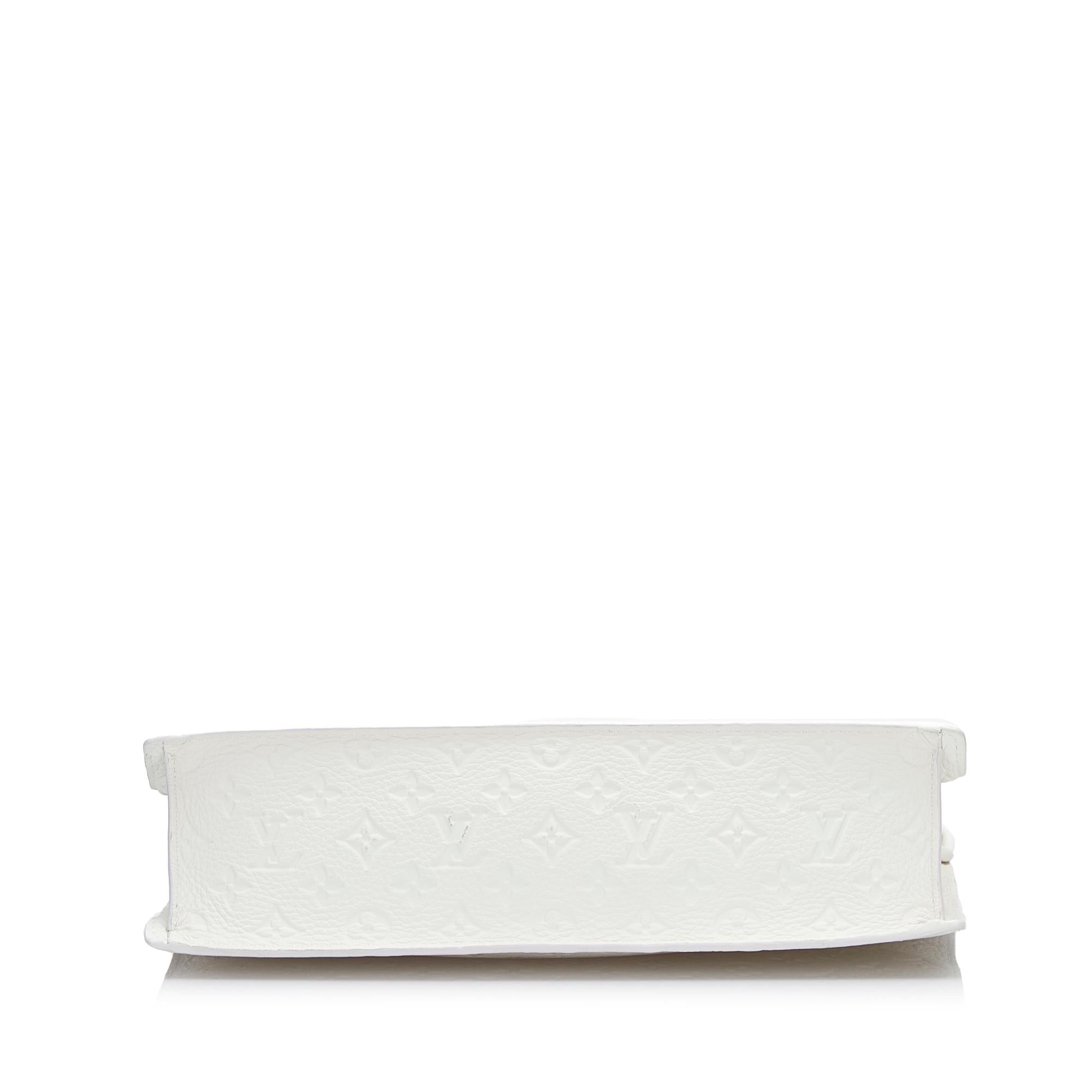 Louis Vuitton Monogram Taurillon Sac Plat