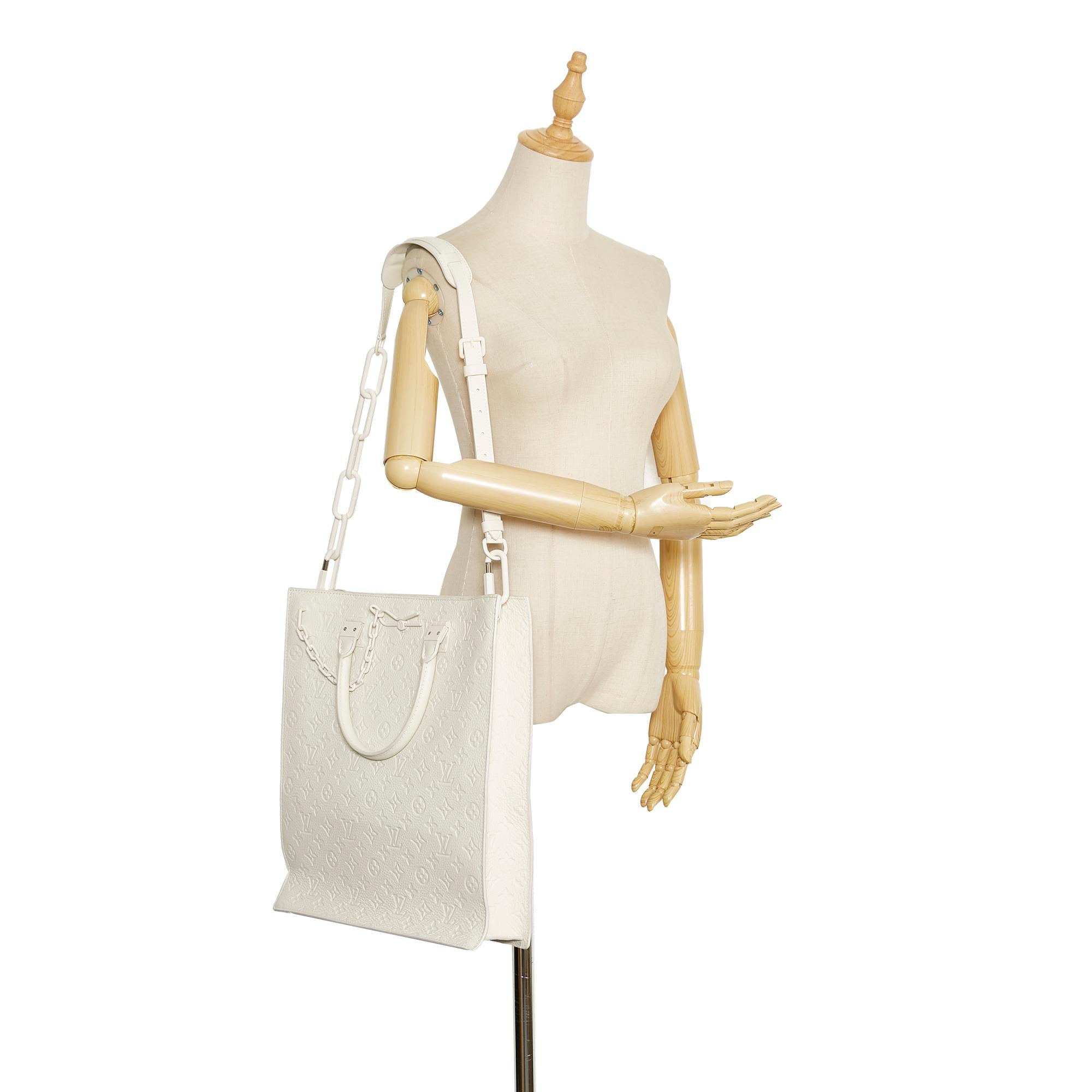 Louis Vuitton Monogram Taurillon Sac Plat