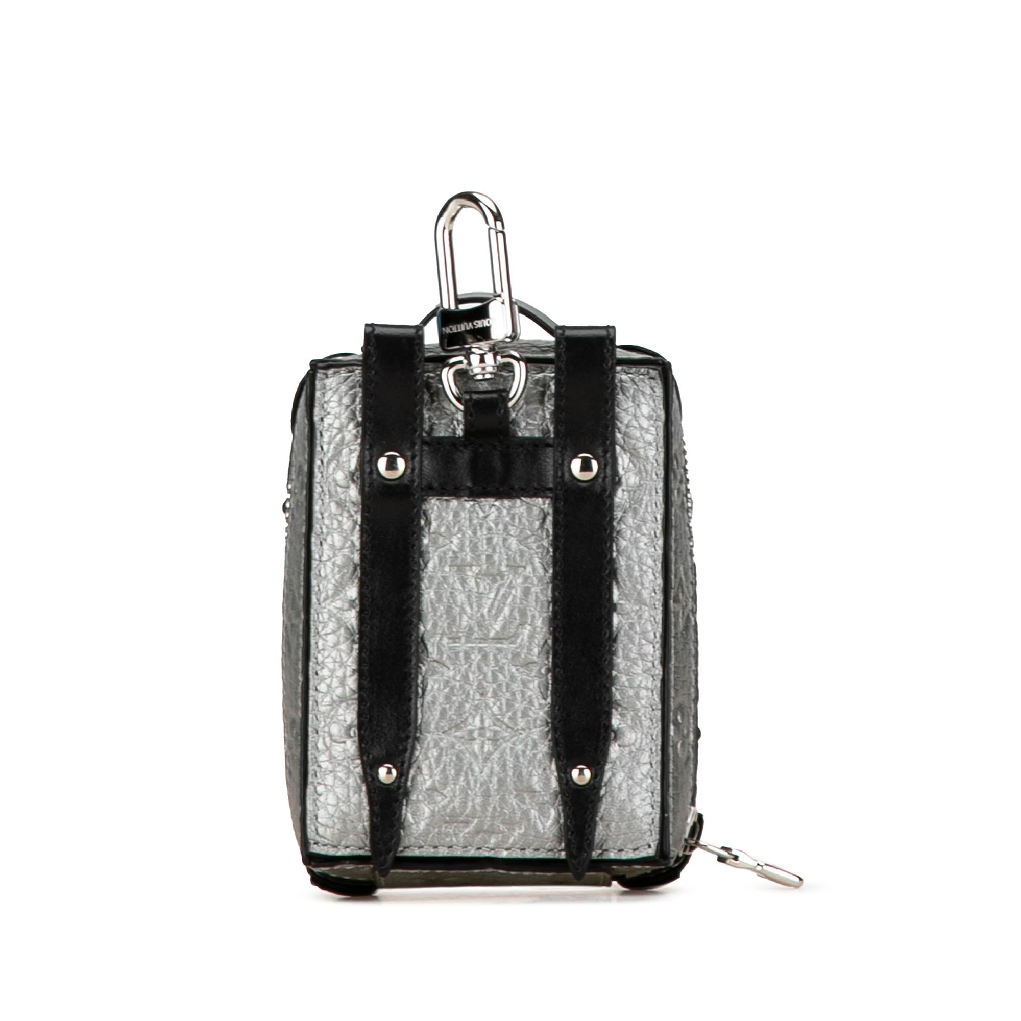Louis Vuitton Monogram Taurillon Soft Trunk Bag Charm and Key Holder