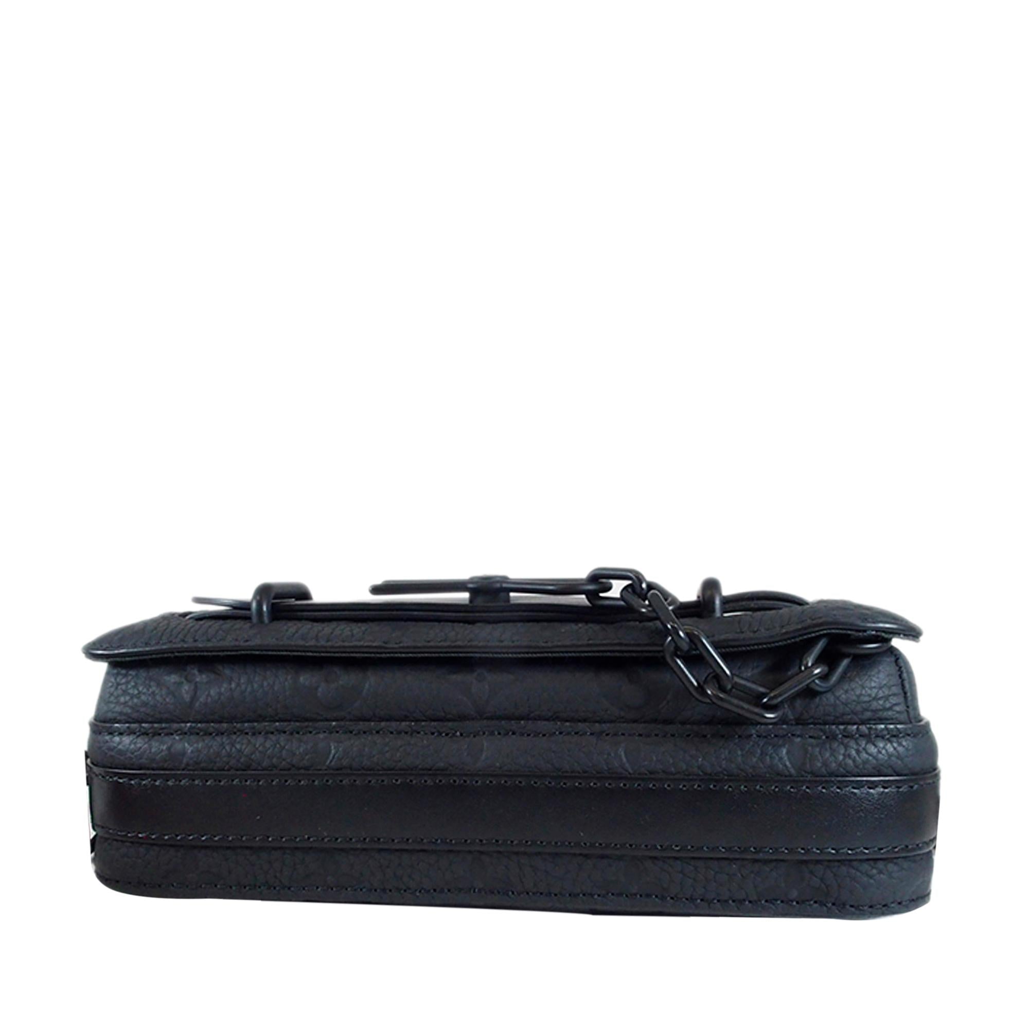 Louis Vuitton Monogram Taurillon Steamer Messenger