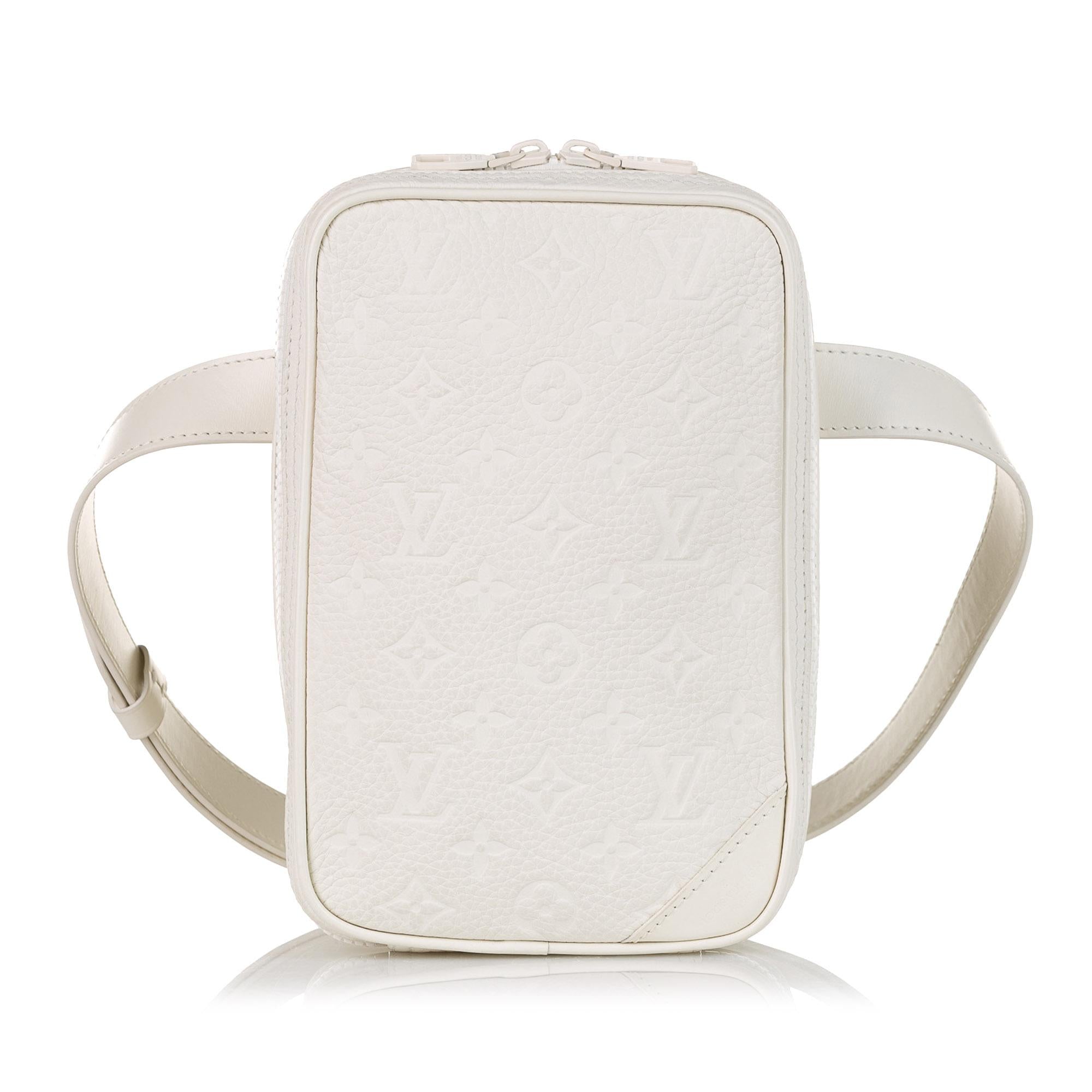 Louis Vuitton Monogram Taurillon Utility Side