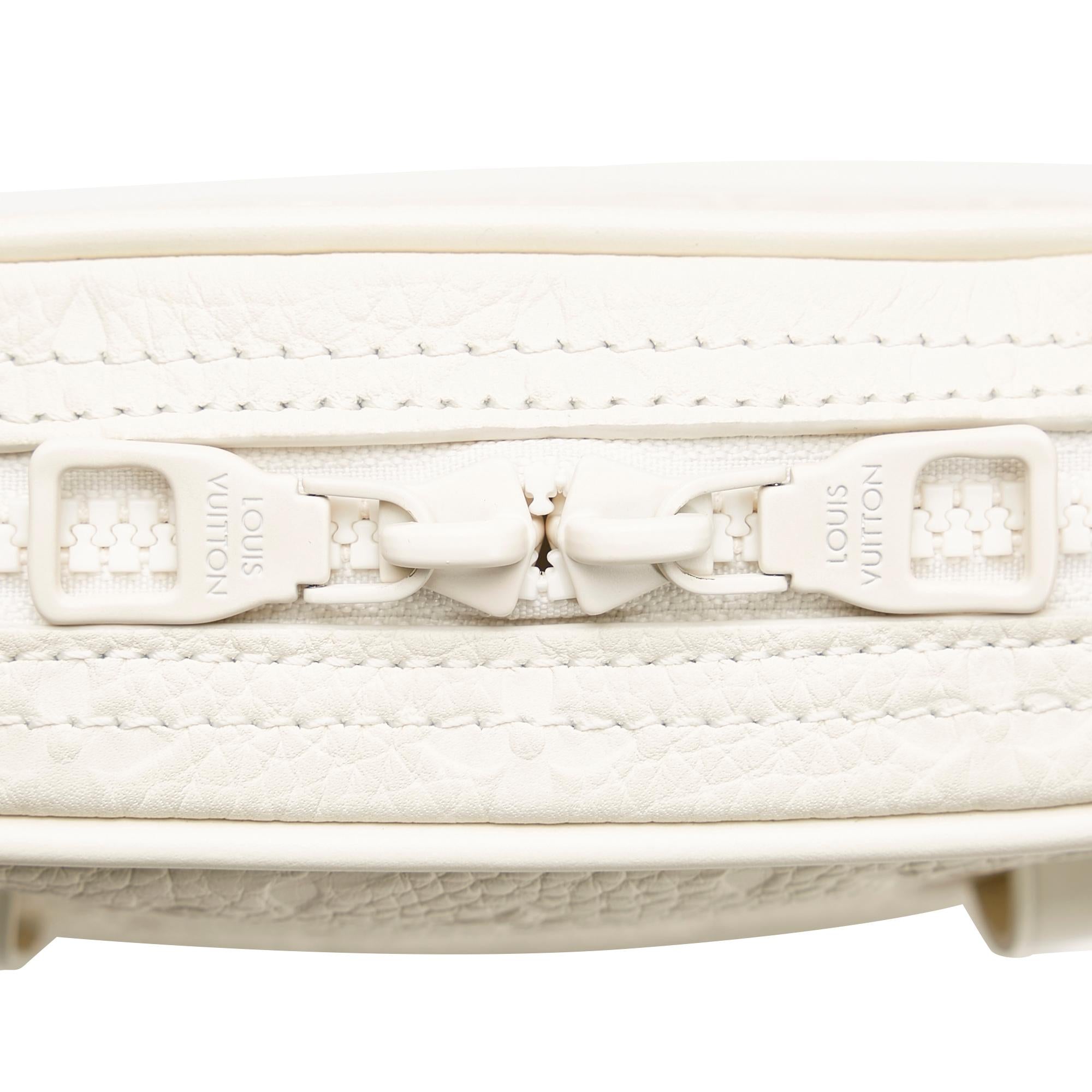 Louis Vuitton Monogram Taurillon Utility Side