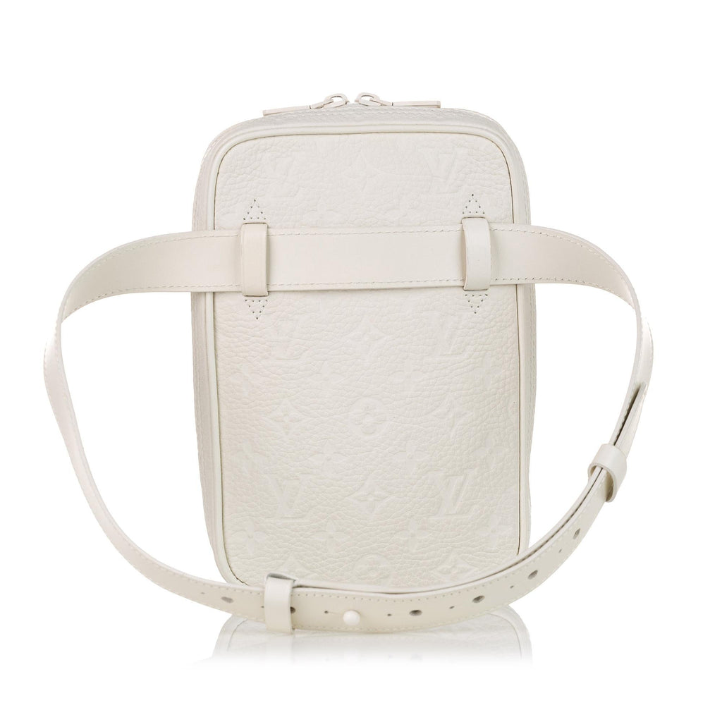 Louis Vuitton Monogram Taurillon Utility Side