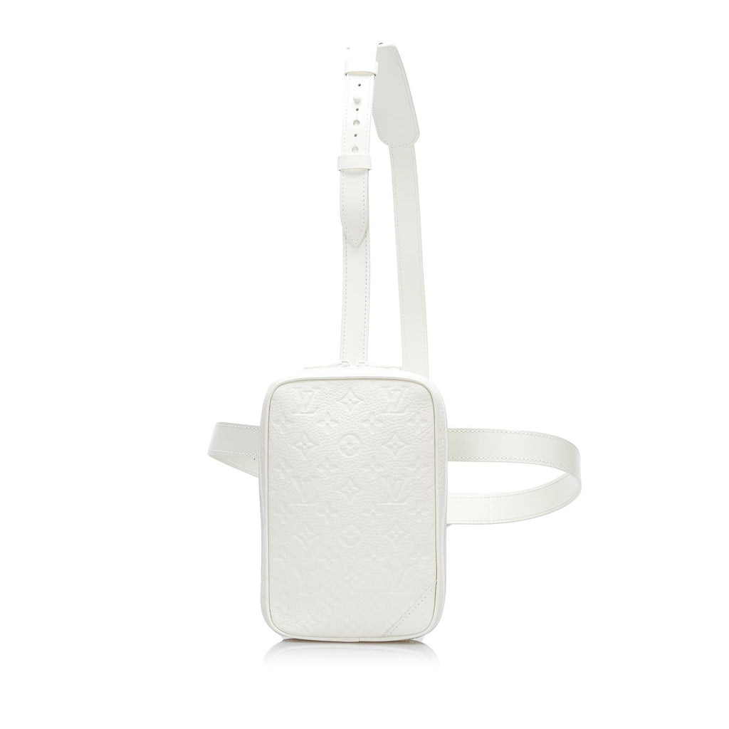 Louis Vuitton Monogram Taurillon Utility Side