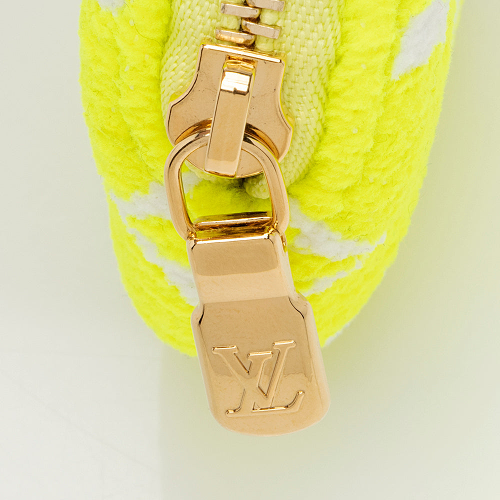 Louis Vuitton Monogram Tennis Ball Coin Purse (SHF-21057)