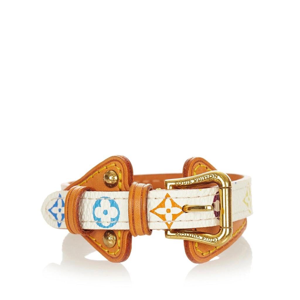 Louis Vuitton Monogram Theda Wrap Bracelet (SHG-25255)