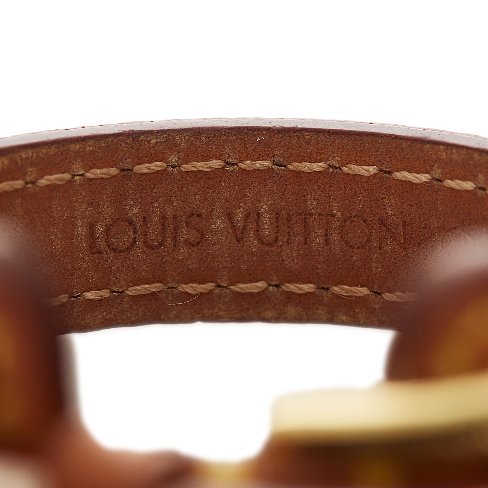 Louis Vuitton Monogram Theda Wrap Bracelet (SHG-29485)