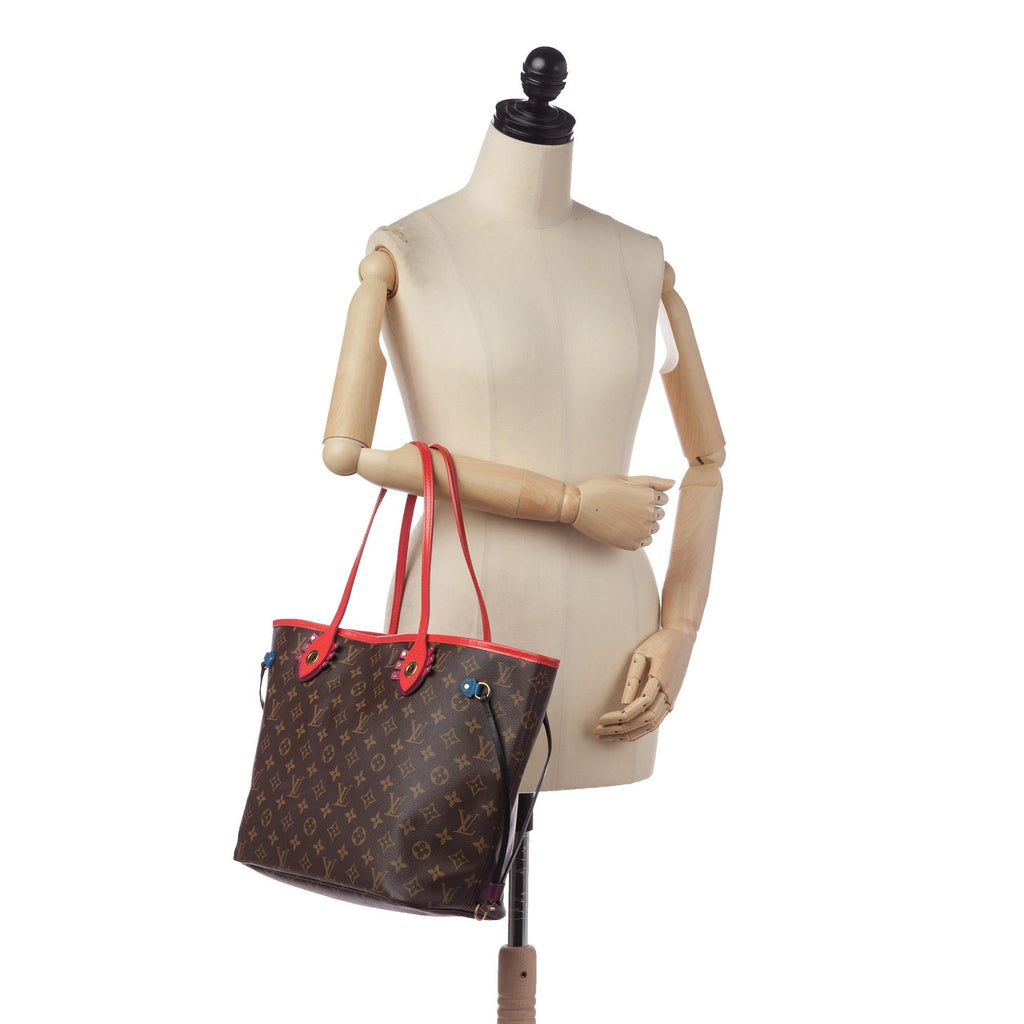 Louis Vuitton Monogram Totem Neo Neverfull MM (SHG-36512)