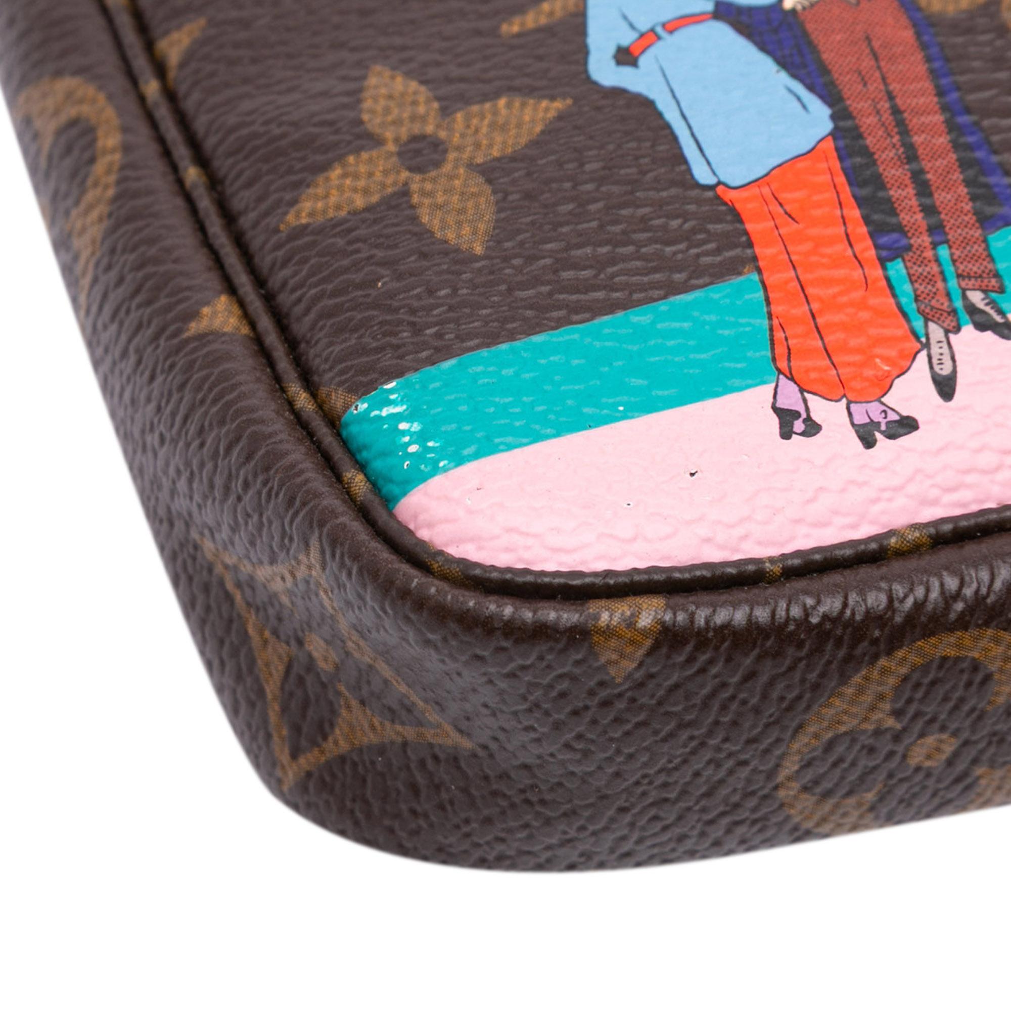 Louis Vuitton Monogram Transatlantic Mini Pochette Accessoires