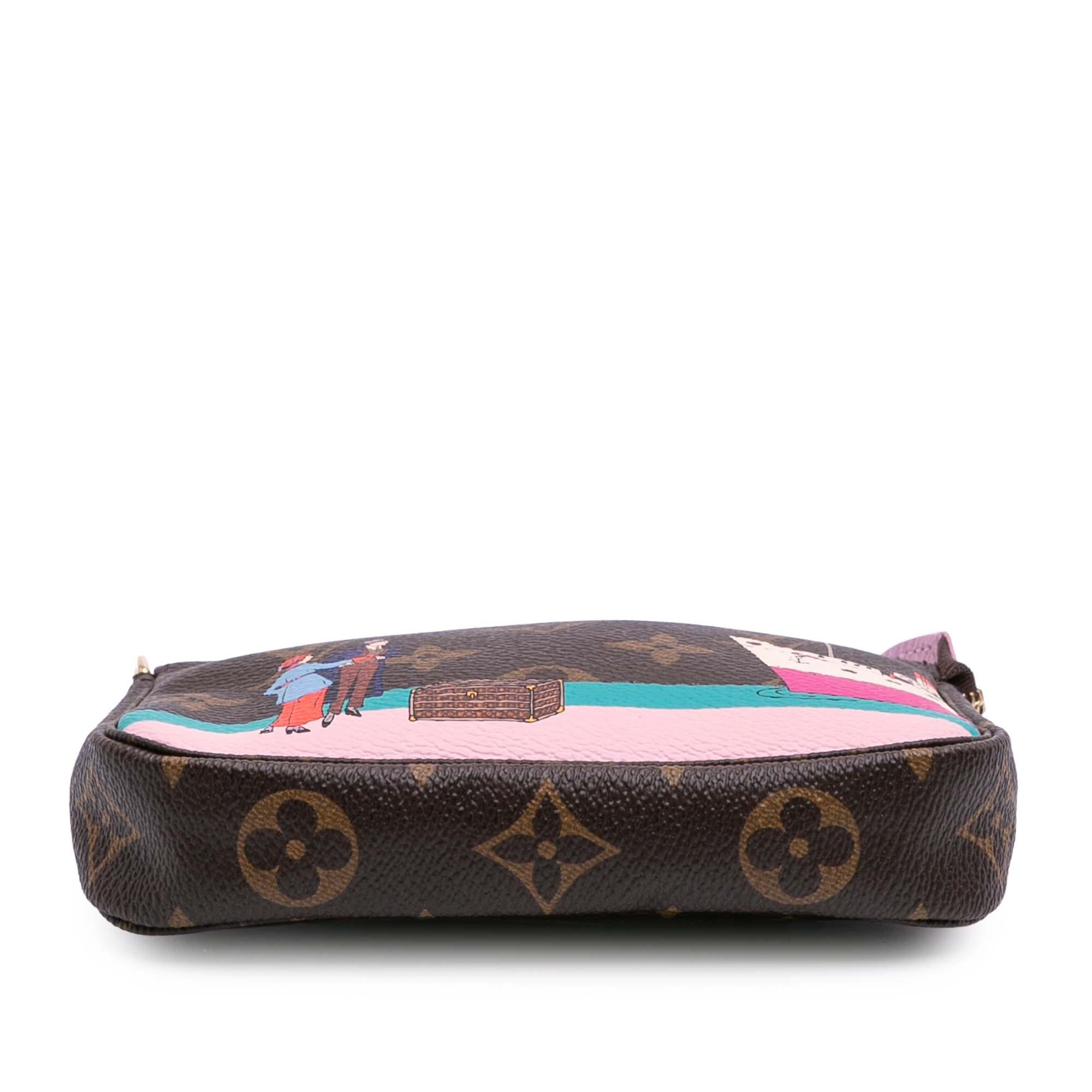 Louis Vuitton Monogram Transatlantic Mini Pochette Accessoires