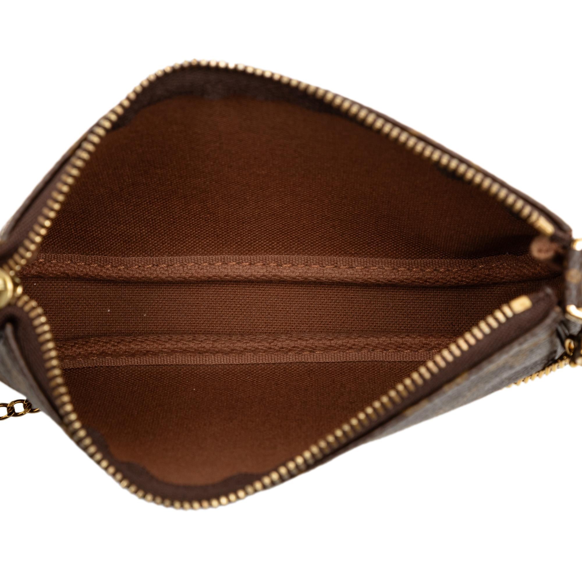 Louis Vuitton Monogram Transatlantic Mini Pochette Accessoires