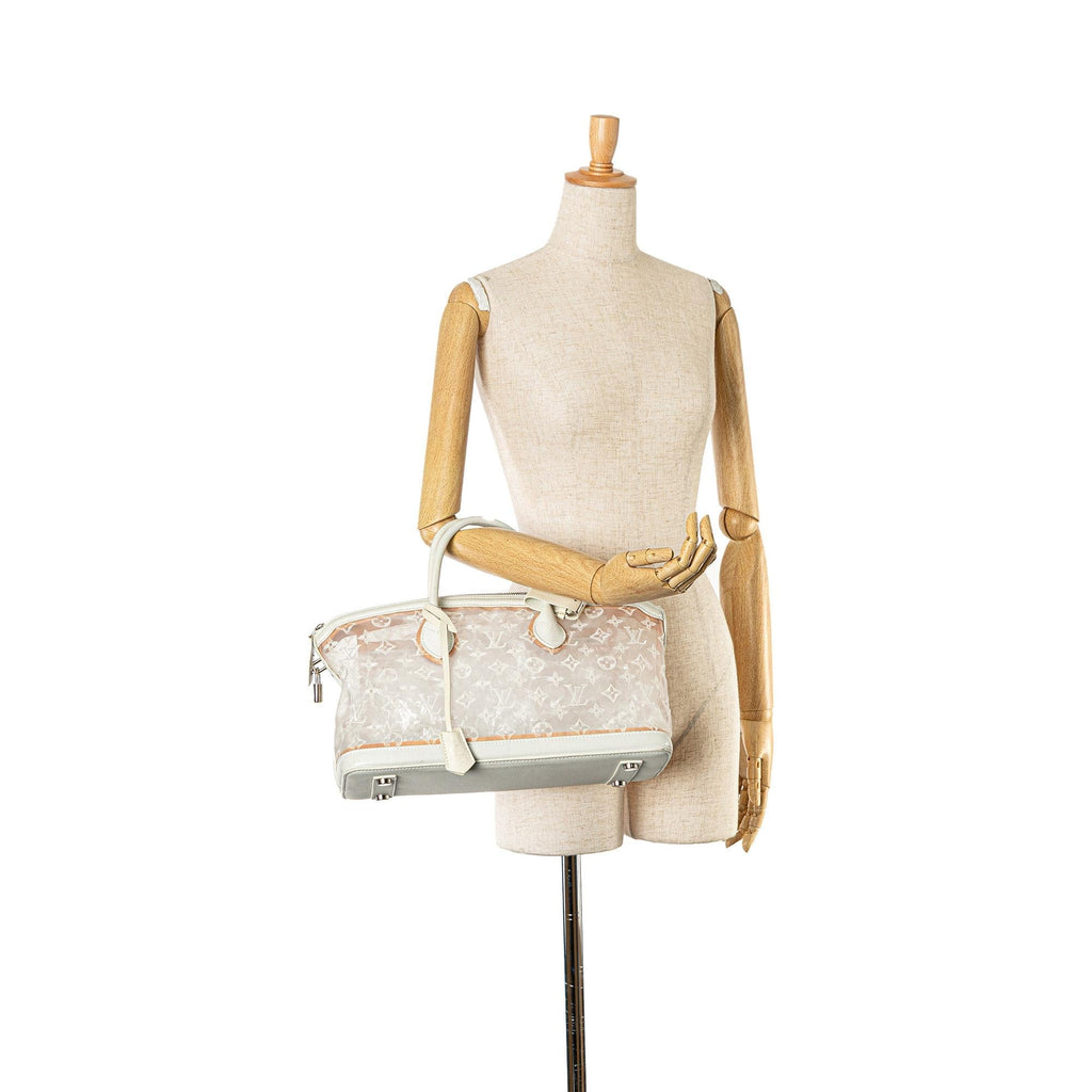 Louis Vuitton Monogram Transparence Lockit East-West (SHG-xHxLIF)