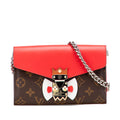 Louis Vuitton Monogram Tribal Mask Chain Wallet