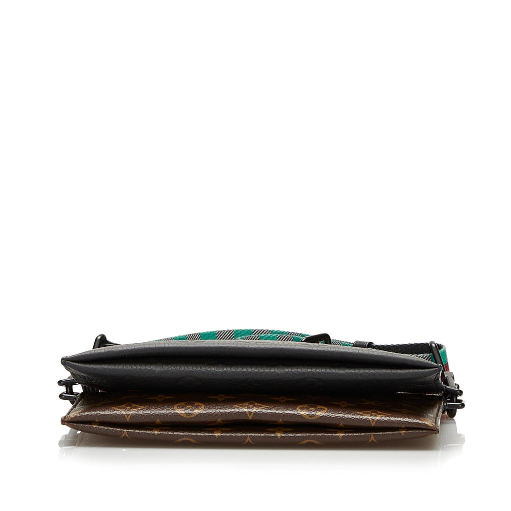 Louis Vuitton Monogram Trio Pouch NM (SHG-37664)