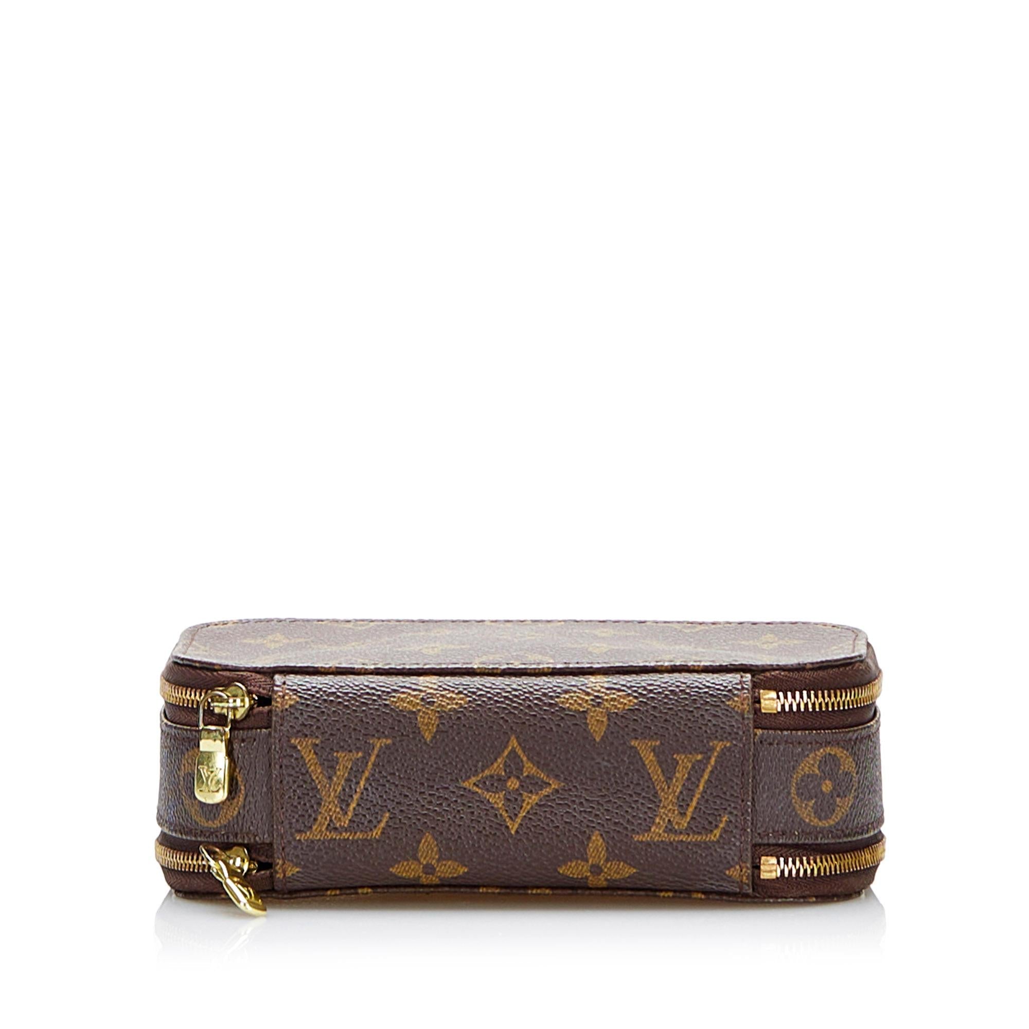 Louis Vuitton Monogram Trousse Blush PM (SHG-JFaEuI)