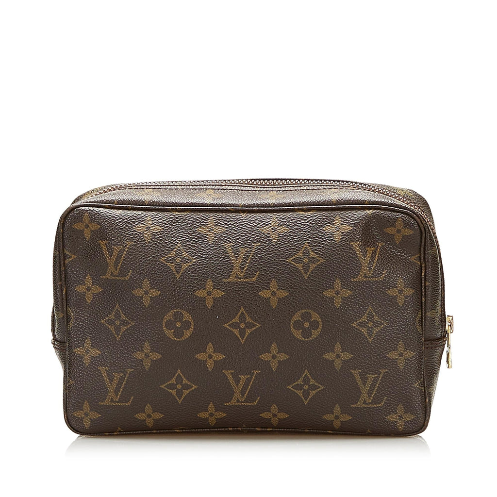 Louis Vuitton Monogram Trousse Toilette 23 (SHG-35295)