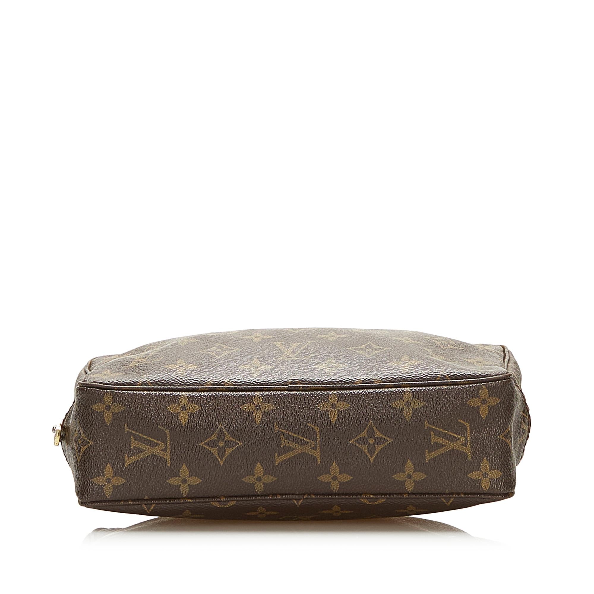 Louis Vuitton Monogram Trousse Toilette 23 (SHG-35295)