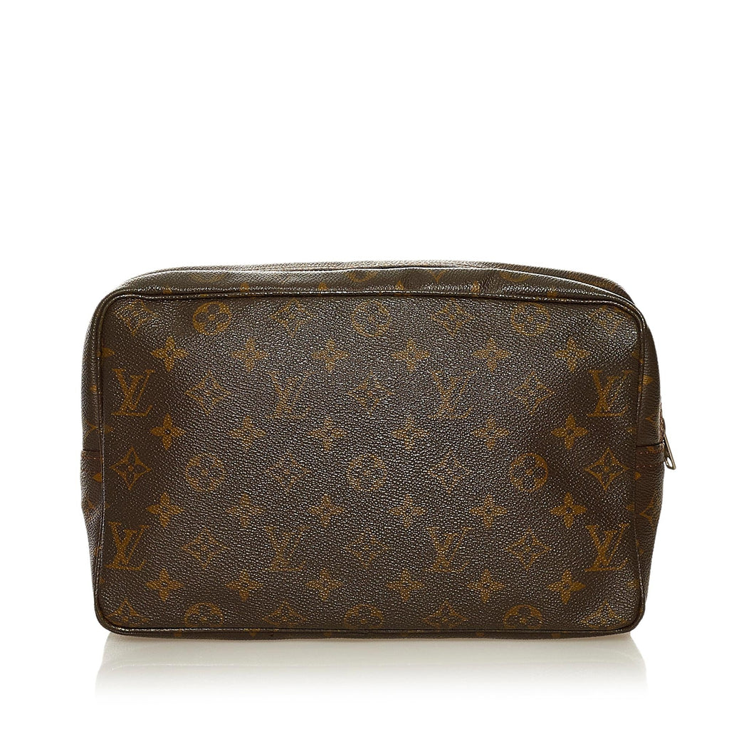 Louis Vuitton Monogram Trousse Toilette 28 (SHG-34886)