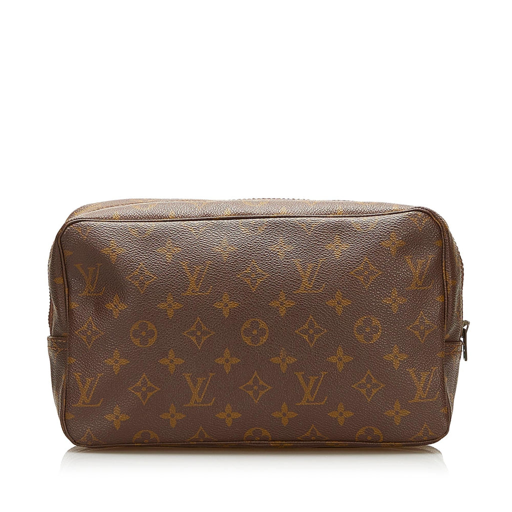 Louis Vuitton Monogram Trousse Toilette 28 (SHG-35286)