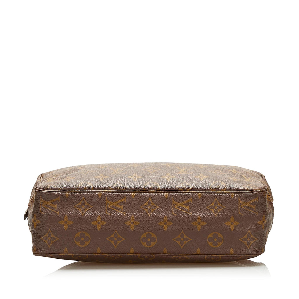 Louis Vuitton Monogram Trousse Toilette 28 (SHG-35286)