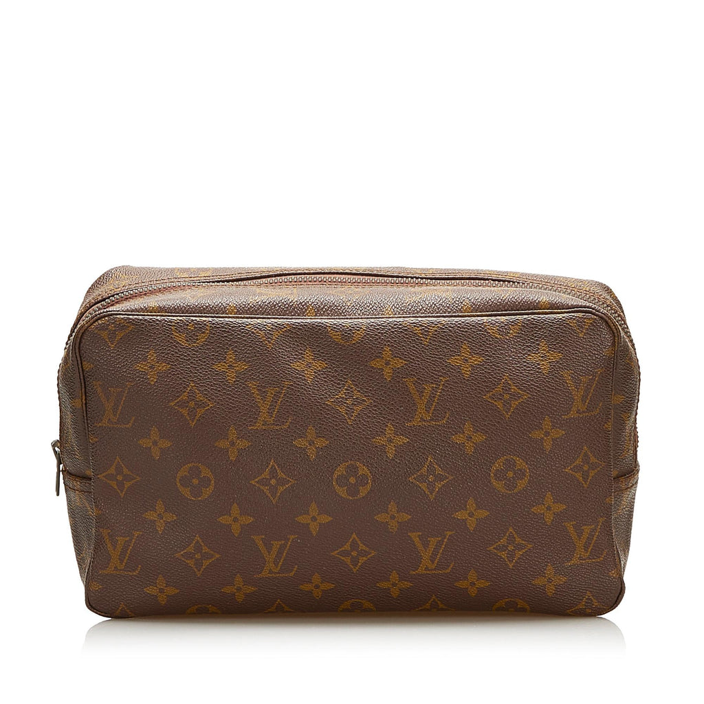 Louis Vuitton Monogram Trousse Toilette 28 (SHG-35286)