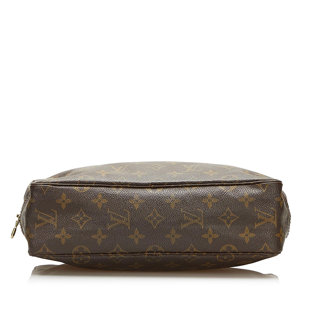 Louis Vuitton Monogram Trousse Toilette 28 (SHG-35301)