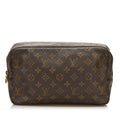 Louis Vuitton Monogram Trousse Toilette 28 (SHG-35301)