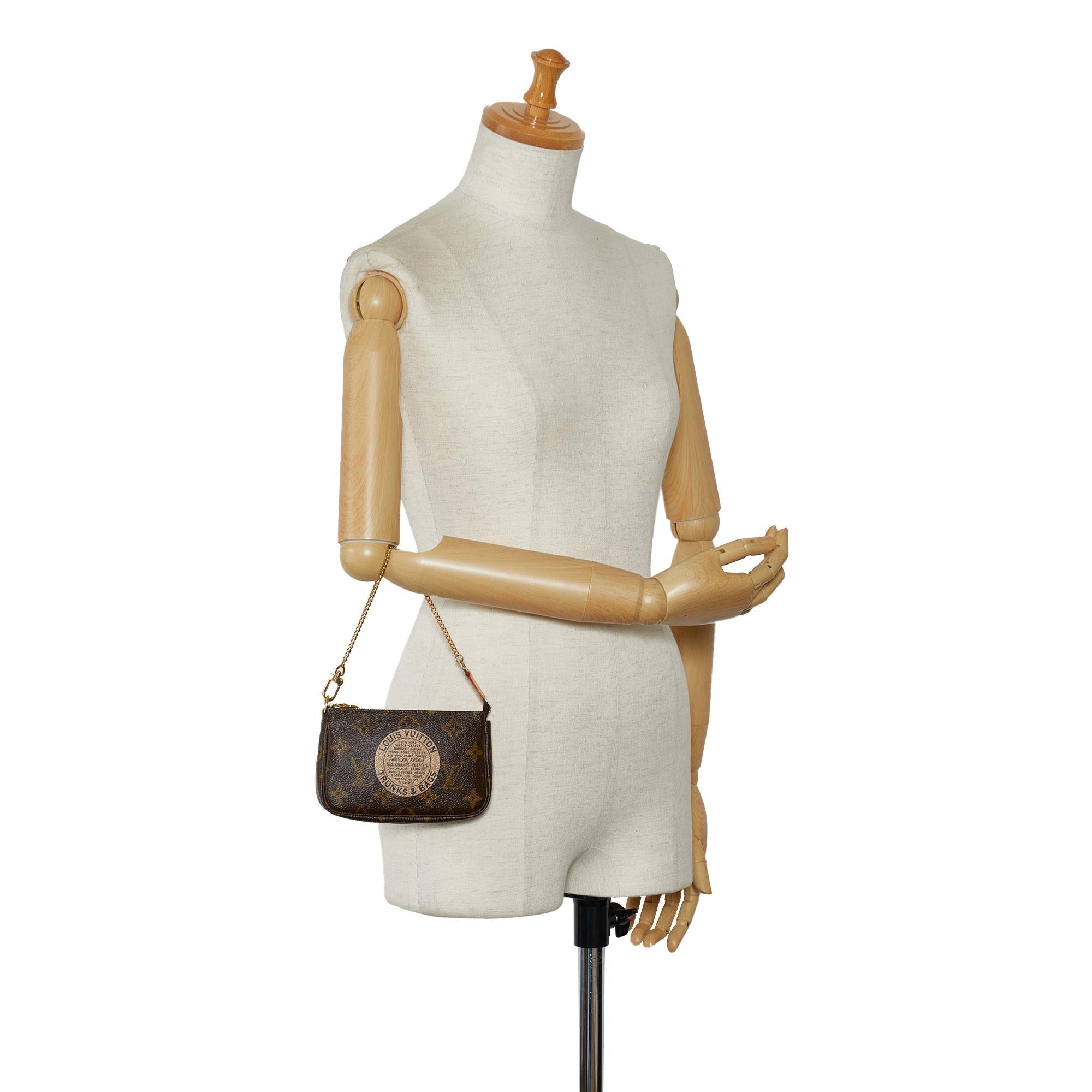 Louis Vuitton Monogram Trunks and Bags Mini Pochette Accessoires (SHG-w6Rdg0)