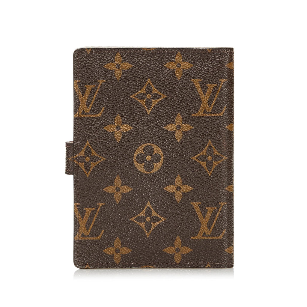Louis Vuitton Monogram Trunks and Locks Agenda Cover (SHG-35481)
