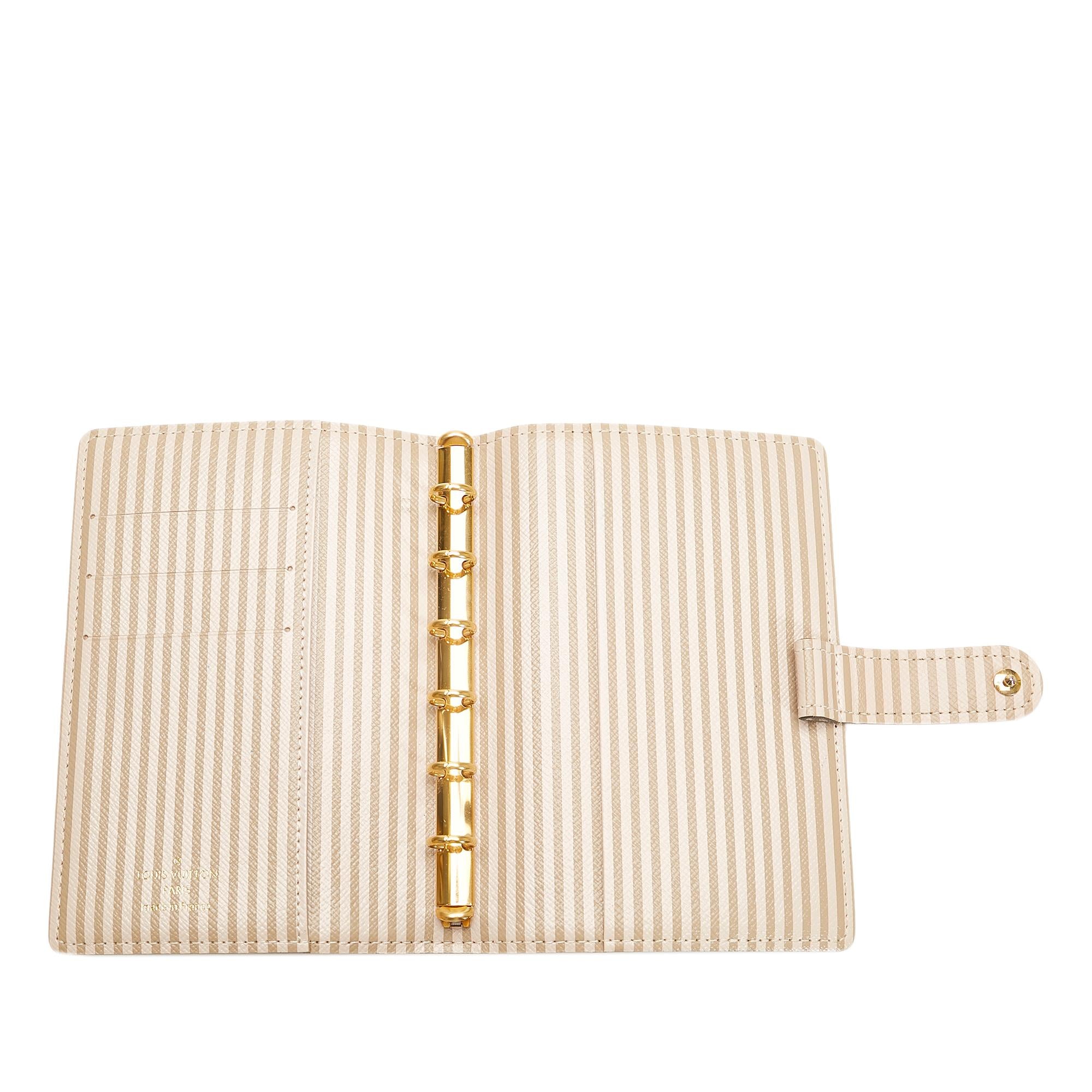 Louis Vuitton Monogram Trunks and Locks Agenda Cover (SHG-35481)