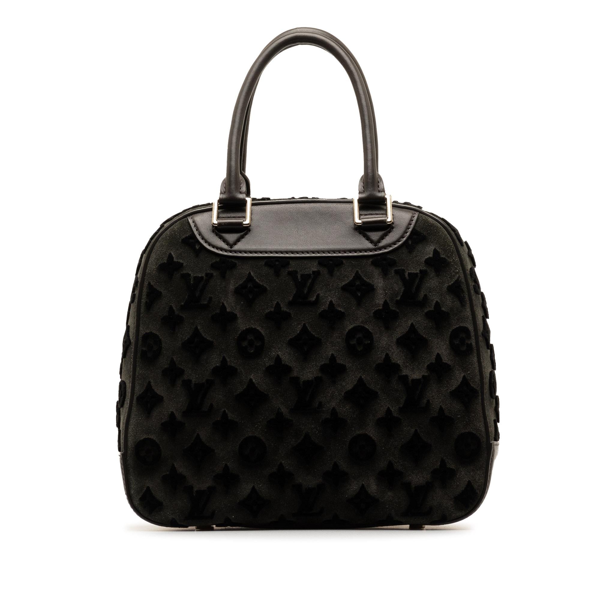 Louis Vuitton Monogram Tuffetage Deauville Cube (SHG-Sl2ruG)